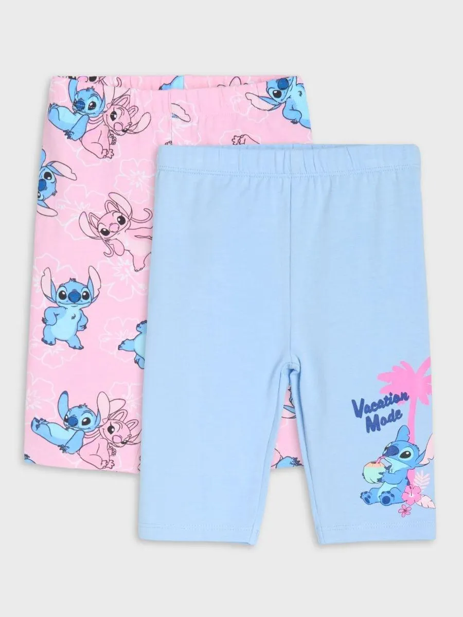 Set de 2 perechi de colanți Stitch