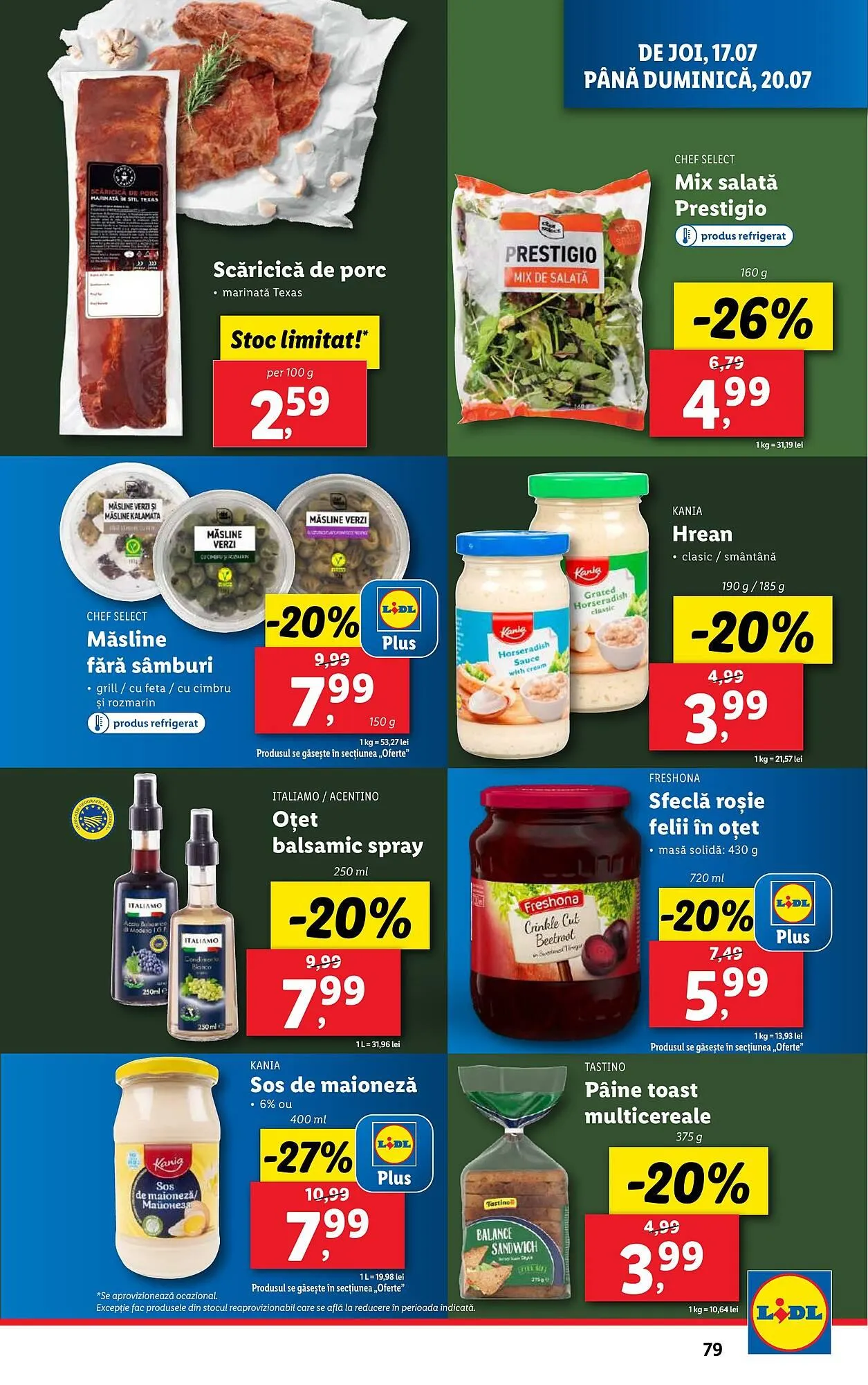 Catalog Catalog Lidl de la 14 iulie până la 20 iulie 2025 - Revista Pagina 79