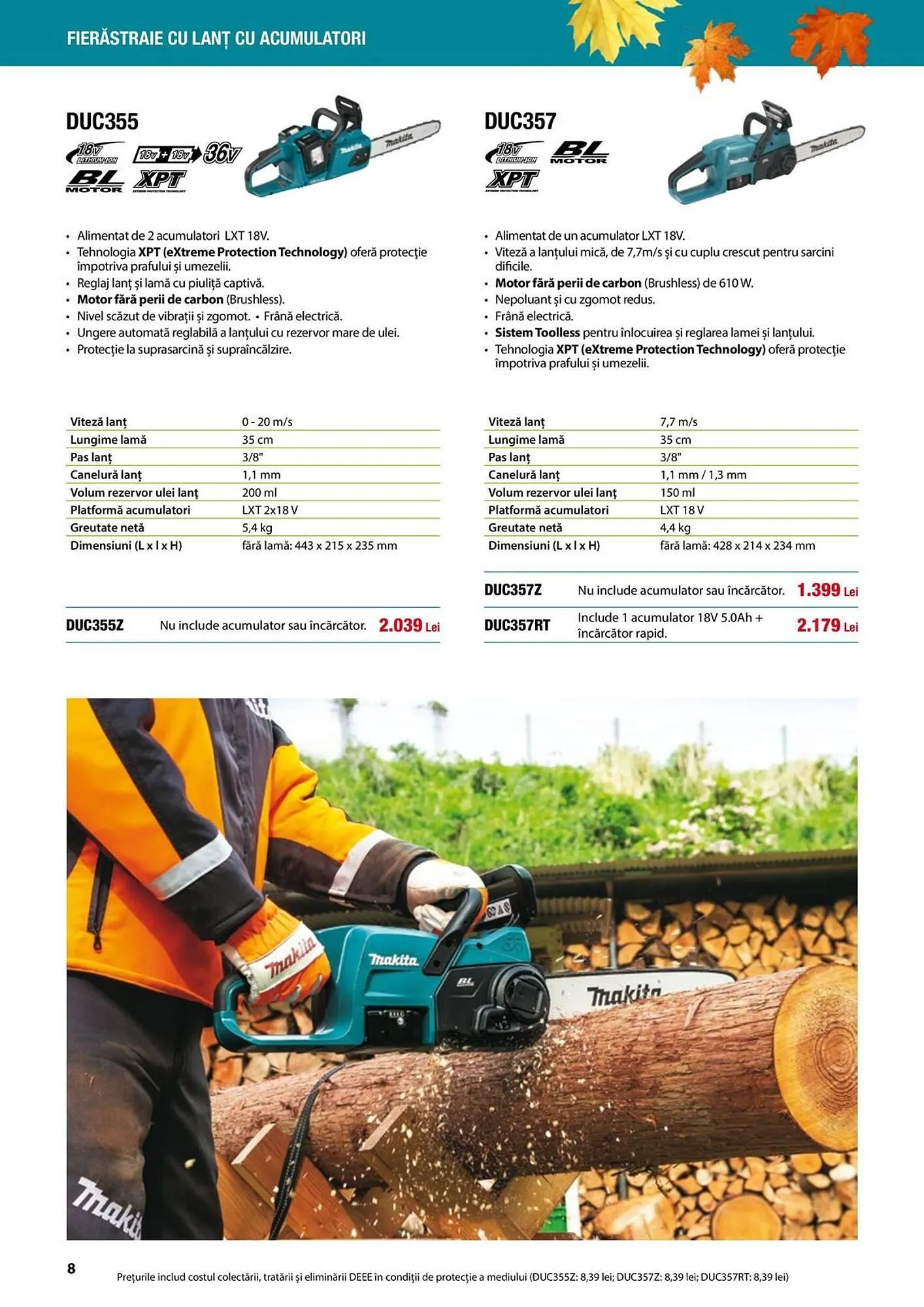 Catalog Catalog Makita de la 12 septembrie până la 24 decembrie 2025 - Revista Pagina 8
