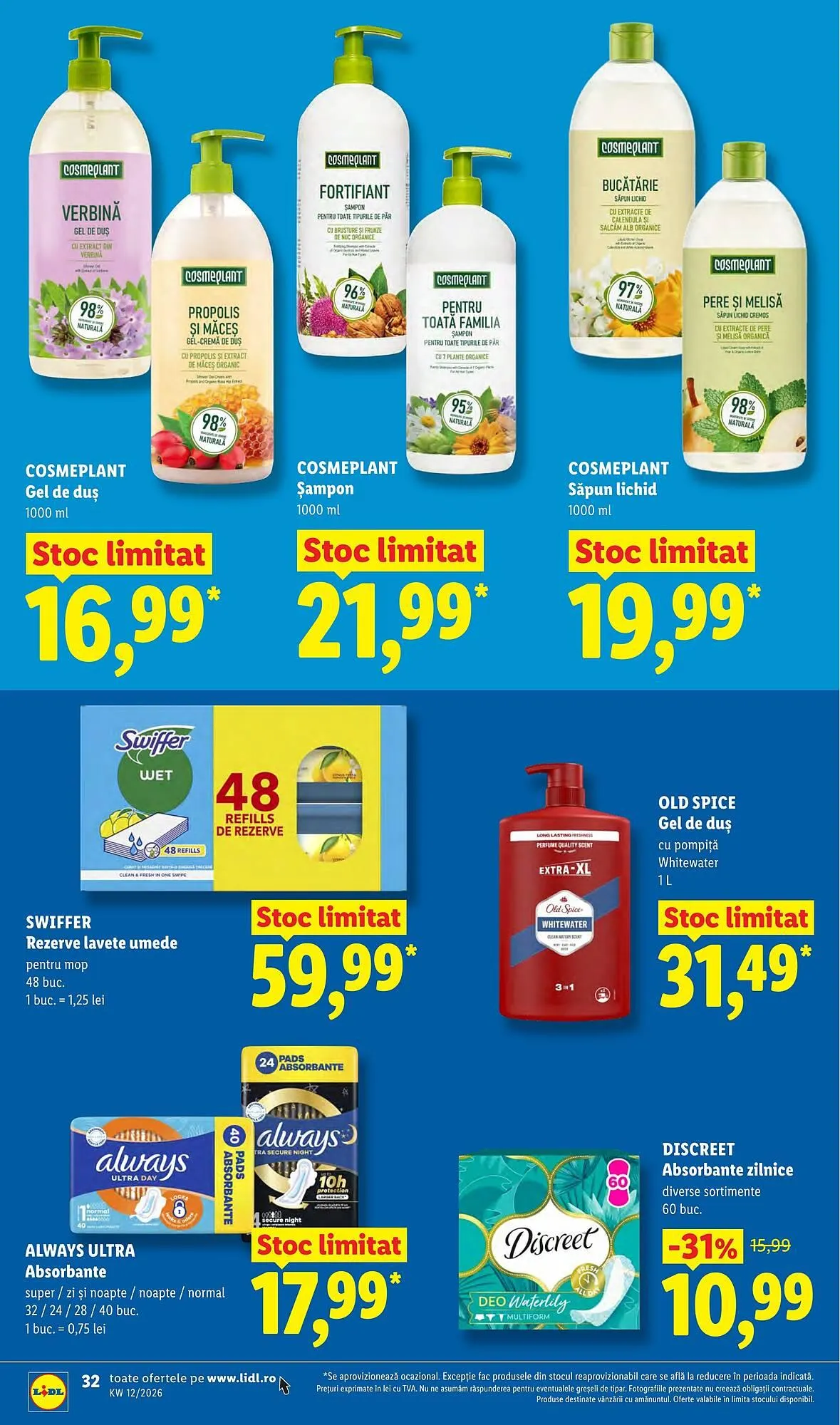 Catalog Catalog Lidl de la 16 martie până la 22 martie 2026 - Revista Pagina 32