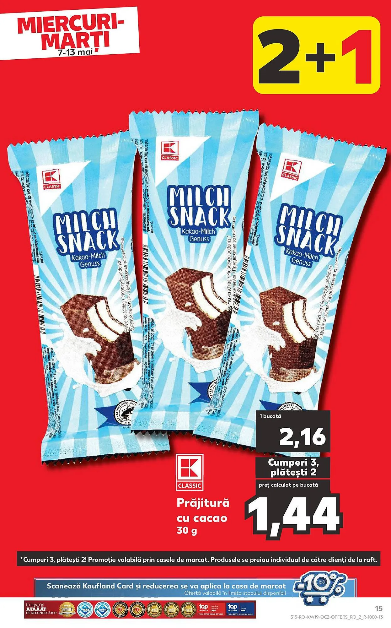 Catalog Catalog Kaufland de la 7 mai până la 13 mai 2025 - Revista Pagina 15