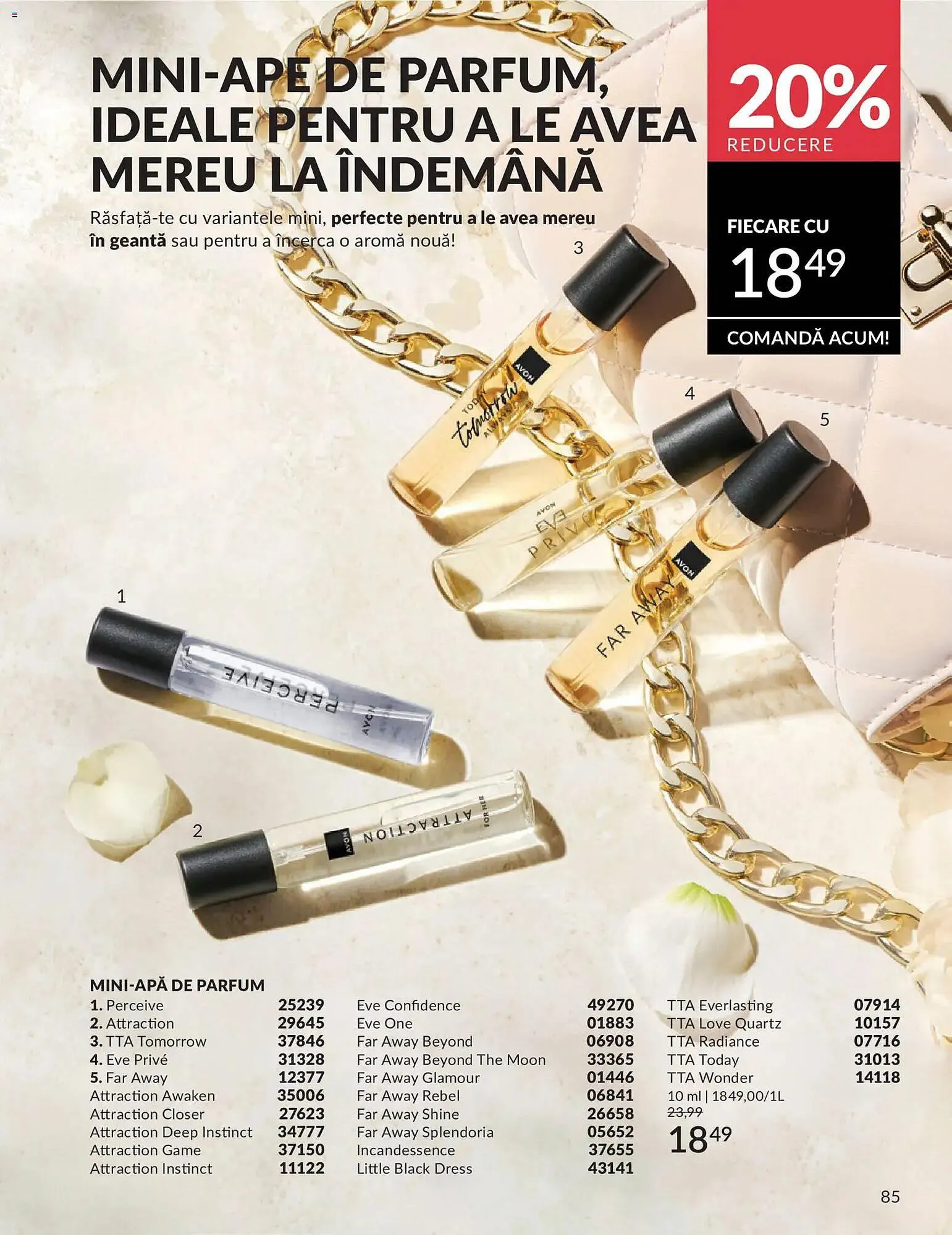 Catalog Catalog Avon de la 30 aprilie până la 31 mai 2026 - Revista Pagina 87