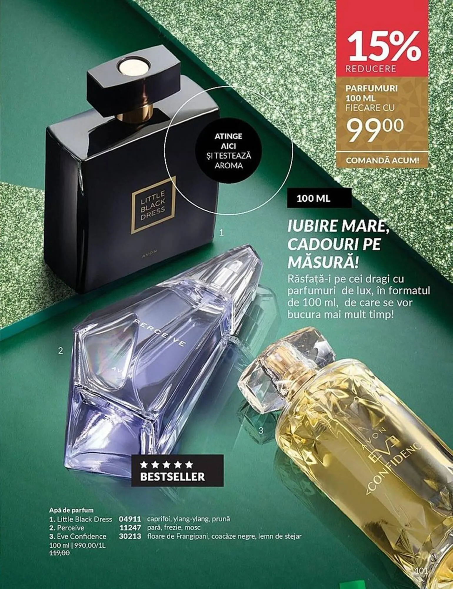 Catalog Catalog Avon de la 3 noiembrie până la 30 noiembrie 2025 - Revista Pagina 99