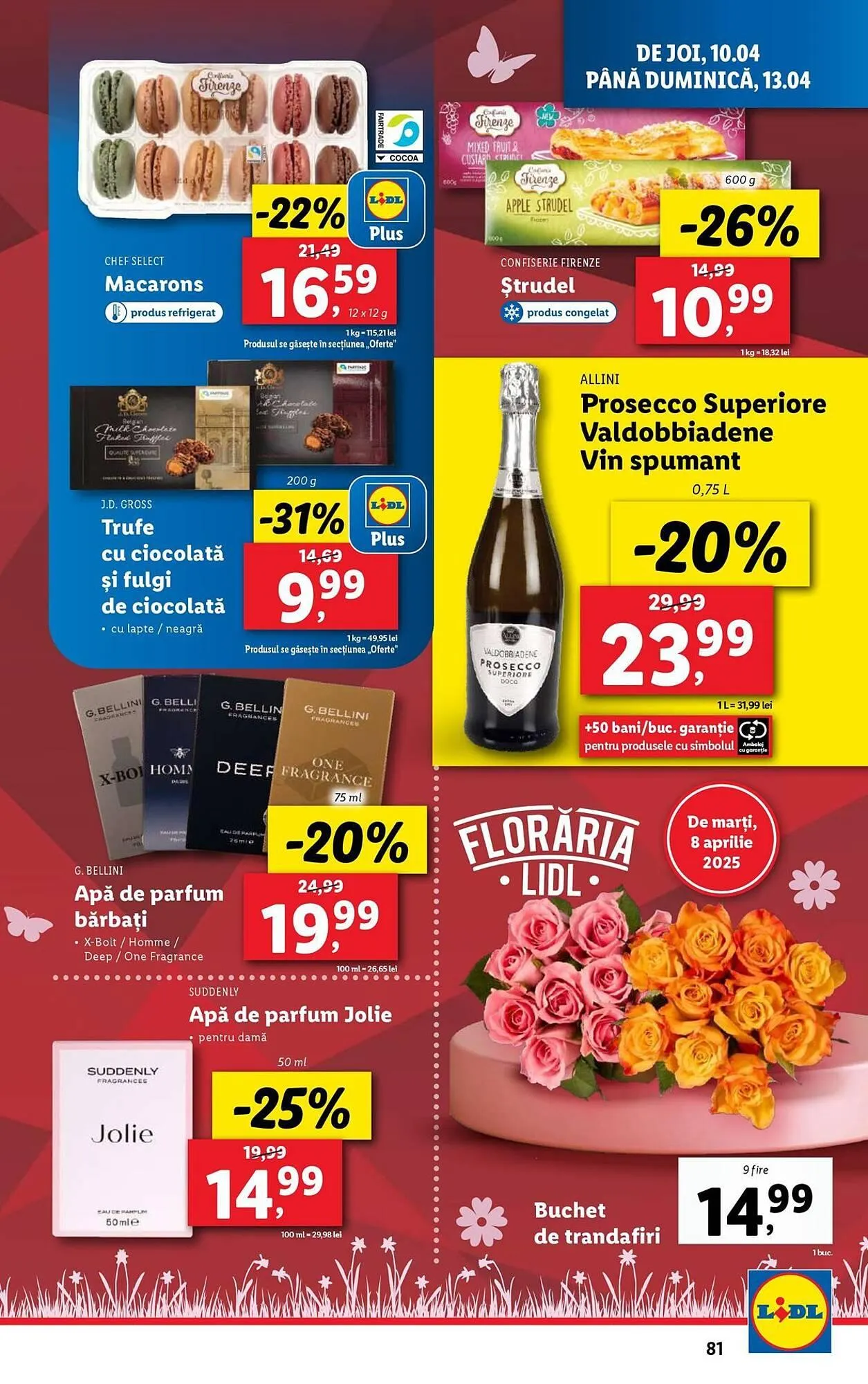 Catalog Catalog Lidl de la 7 aprilie până la 13 aprilie 2025 - Revista Pagina 81