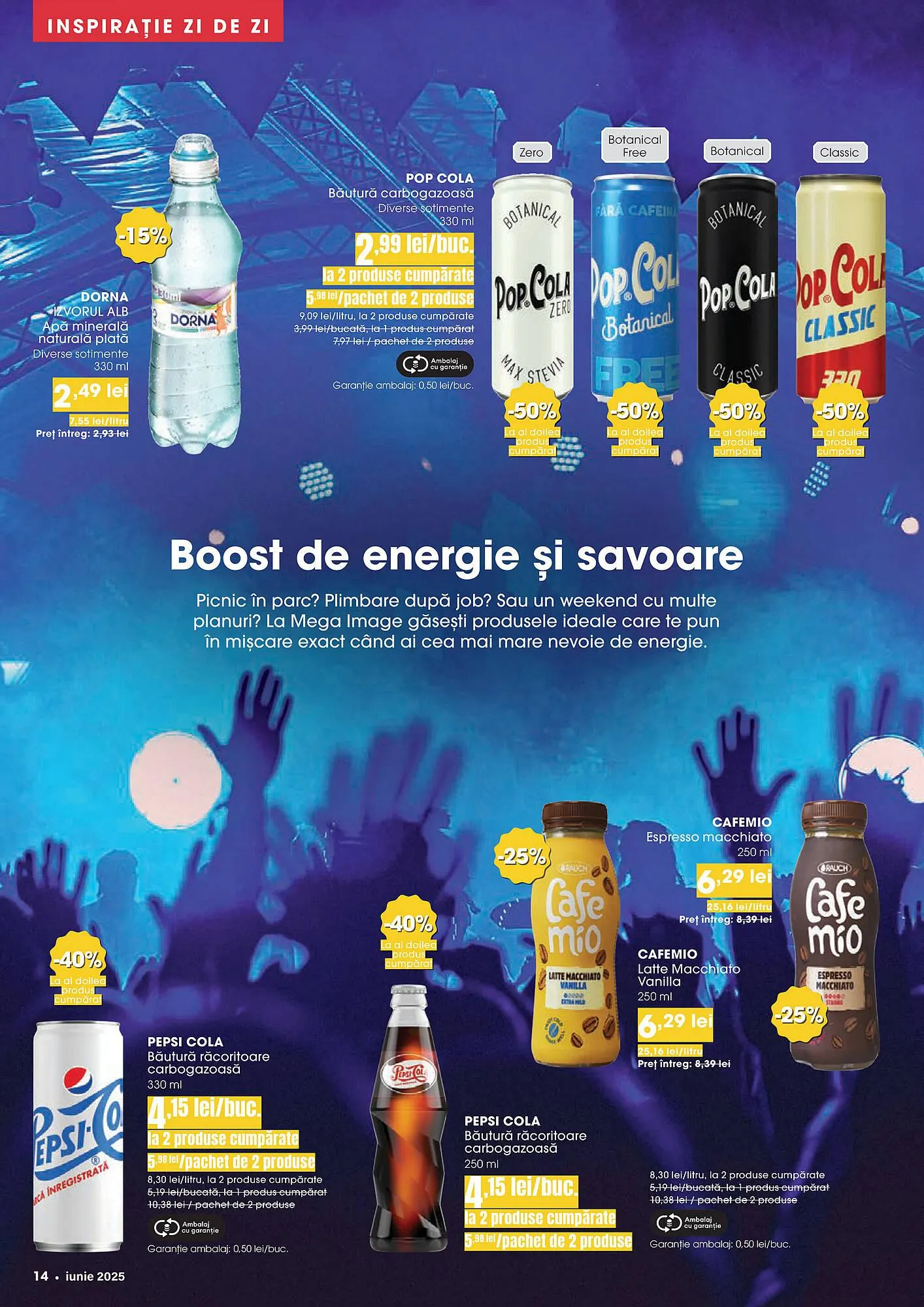 Catalog Catalog Mega Image de la 1 iunie până la 30 iunie 2025 - Revista Pagina 14