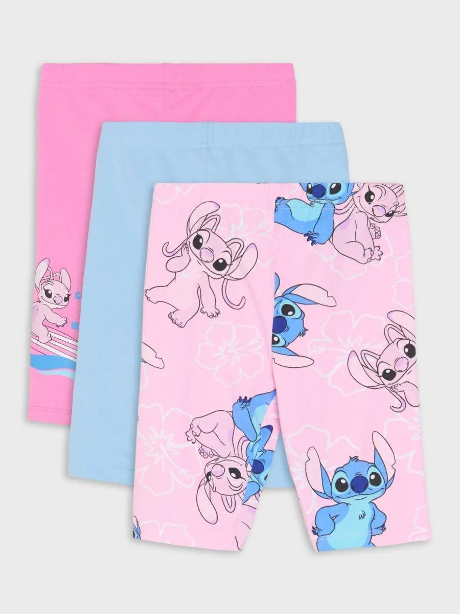 Set de 3 perechi de colanți Stitch