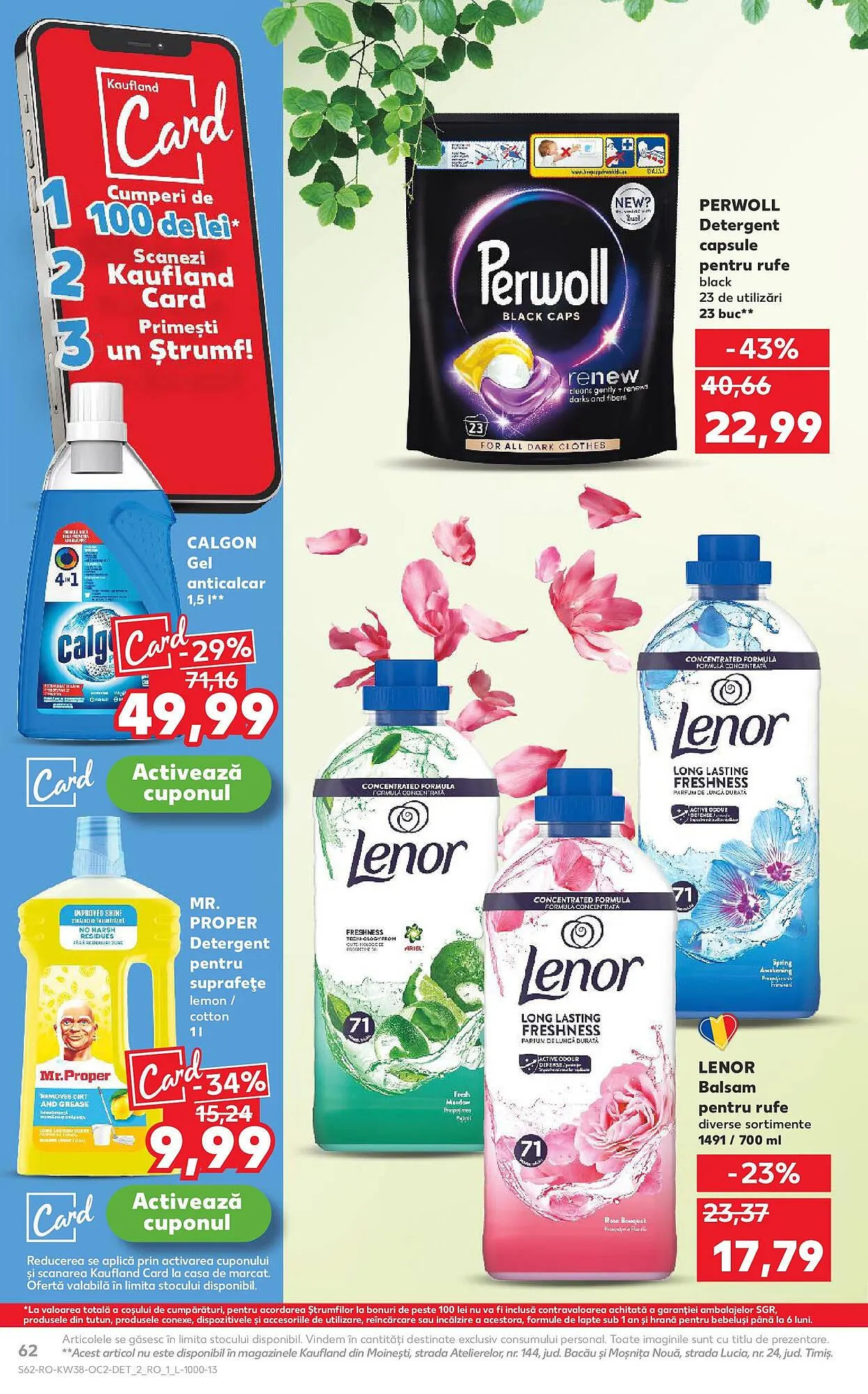 Catalog Catalog Kaufland de la 17 septembrie până la 23 septembrie 2025 - Revista Pagina 62