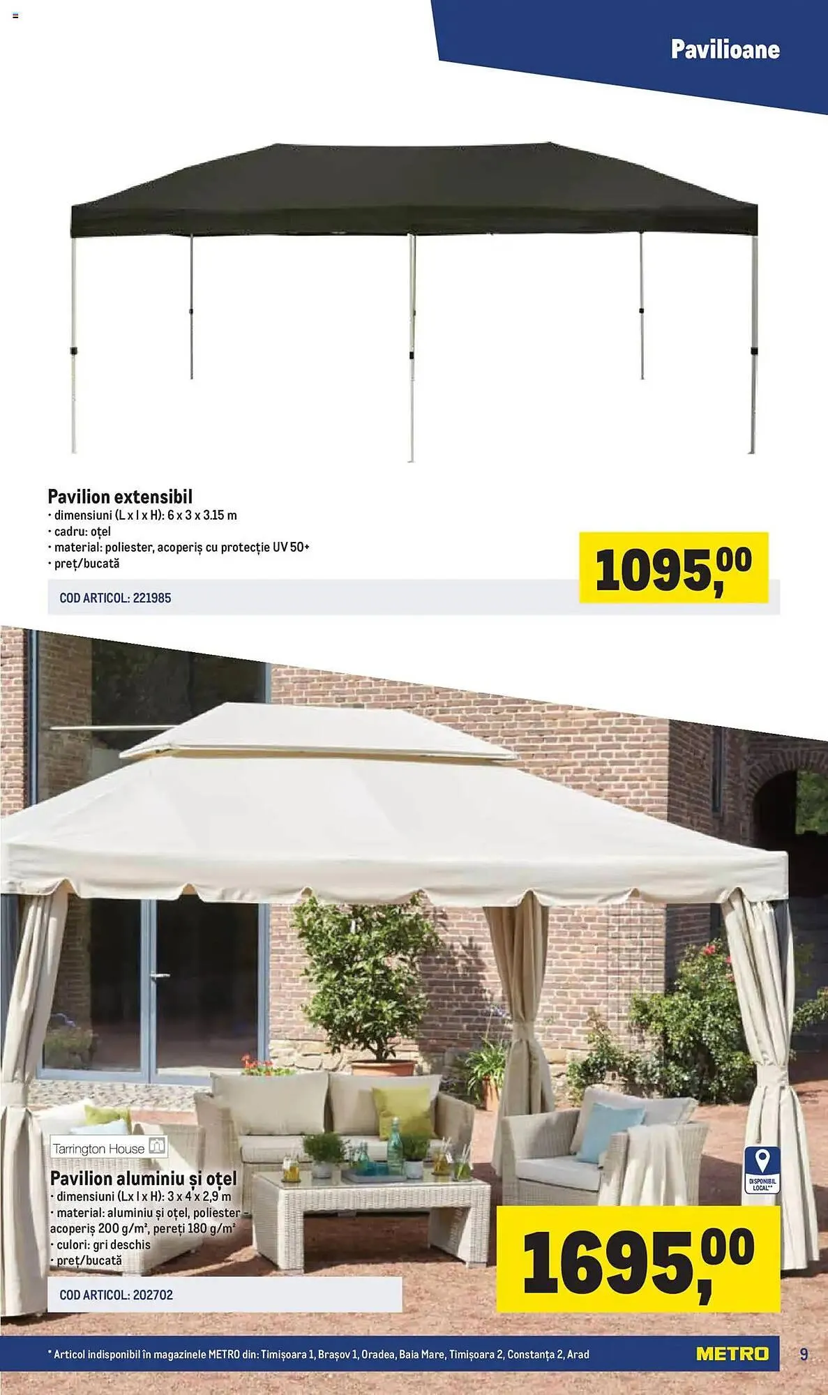 Catalog Catalog Metro de la 17 martie până la 30 iunie 2025 - Revista Pagina 9