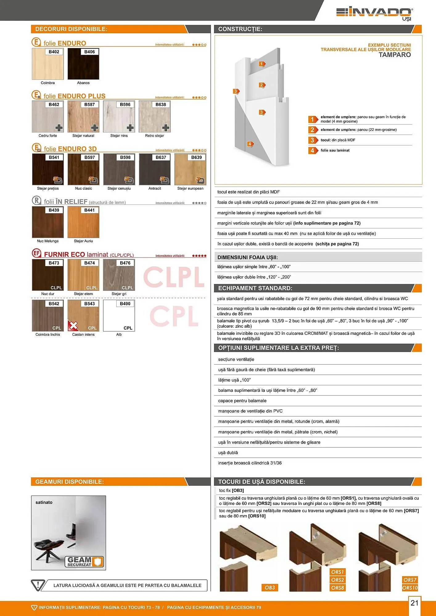 Catalog Usi 365 catalog de la 8 ianuarie până la 31 decembrie 2025 - Revista Pagina 21