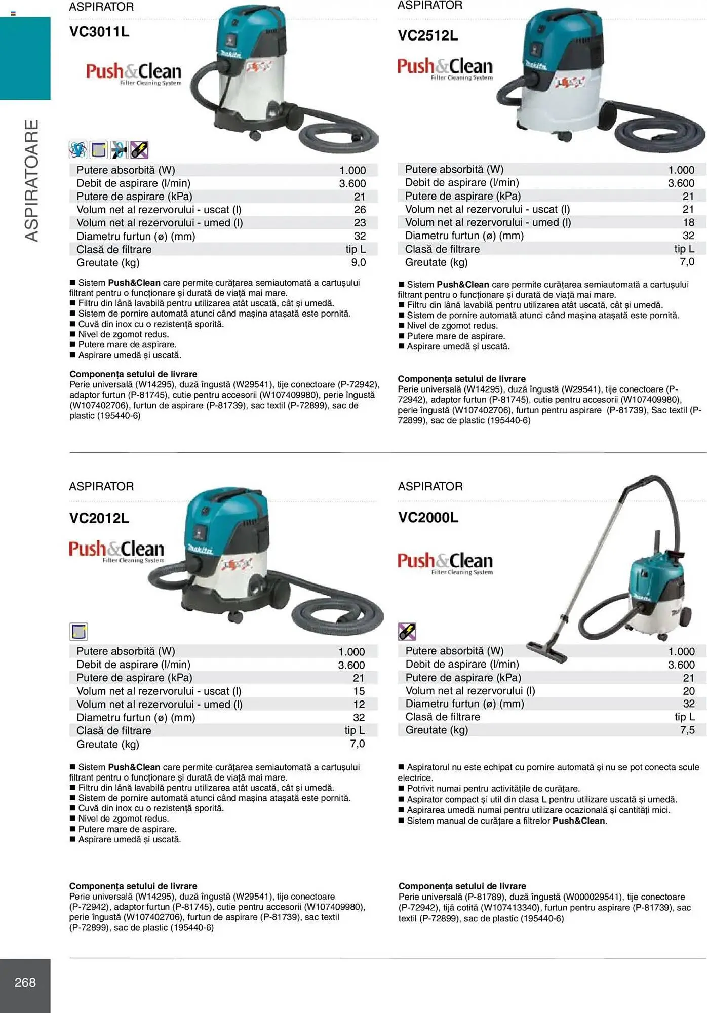 Catalog Catalog Makita de la 8 ianuarie până la 31 decembrie 2025 - Revista Pagina 268