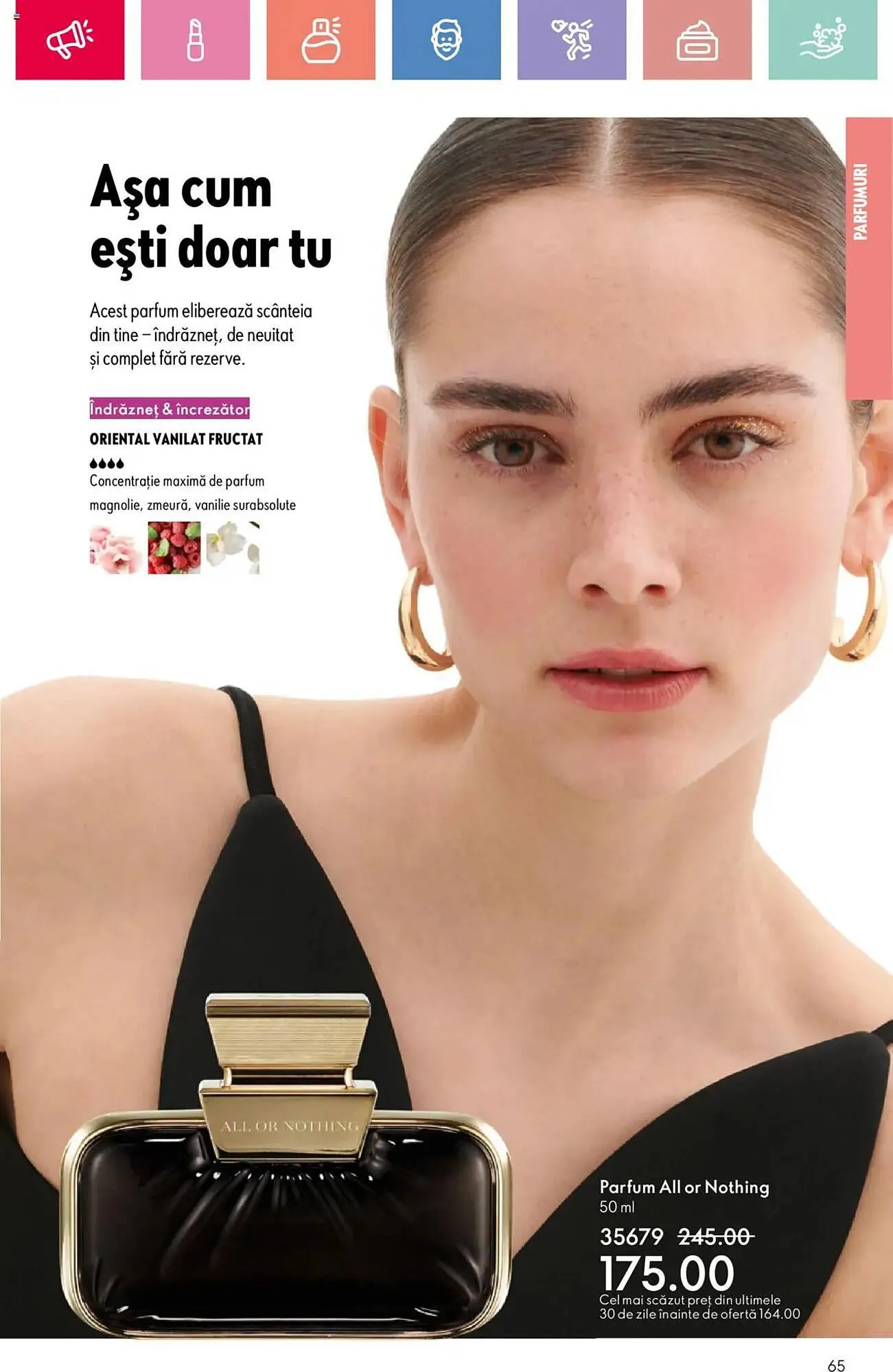 Catalog Catalog Oriflame de la 6 iulie până la 26 iulie 2025 - Revista Pagina 65