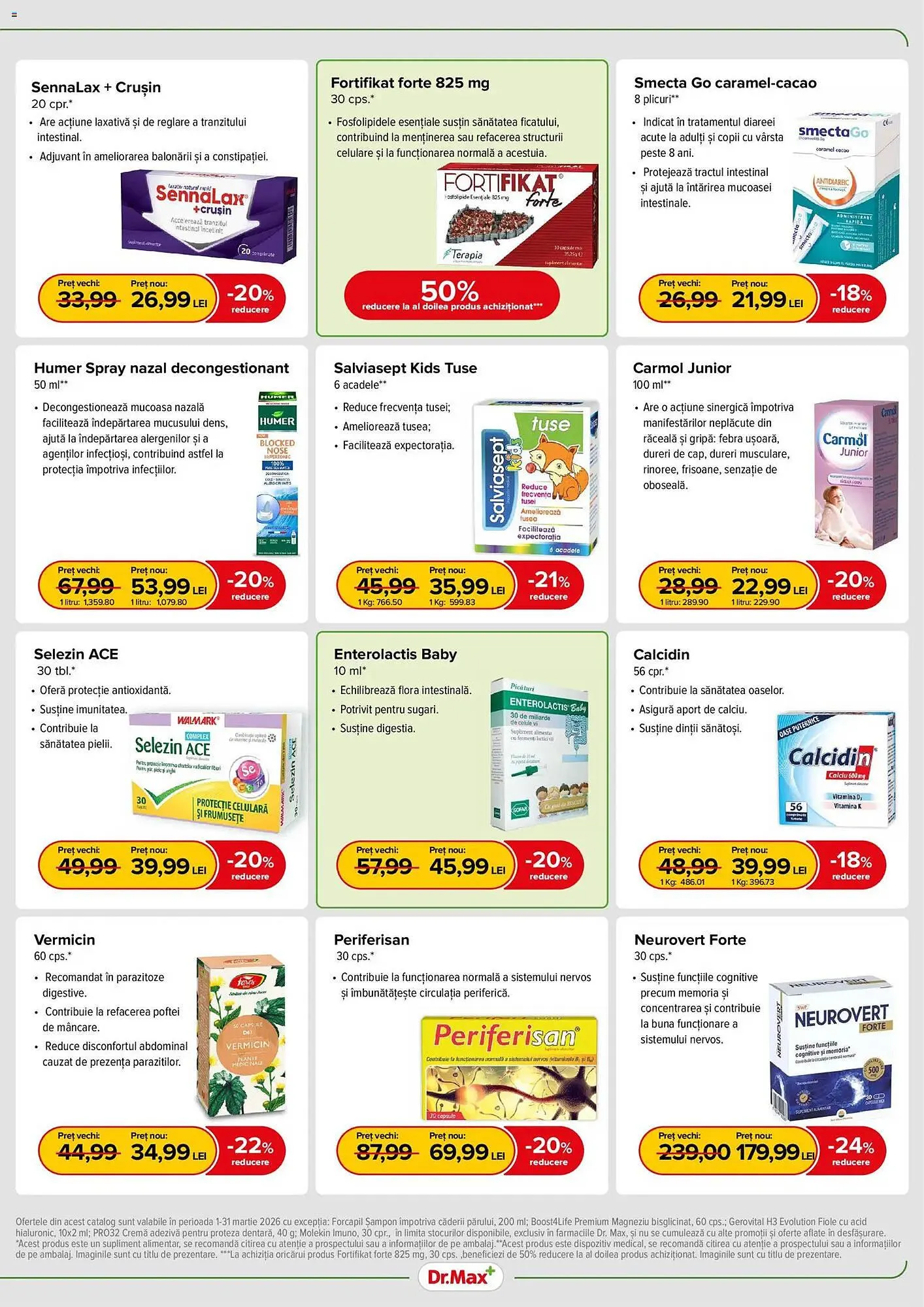 Catalog Catalog Dr.Max de la 28 februarie până la 31 martie 2026 - Revista Pagina 5