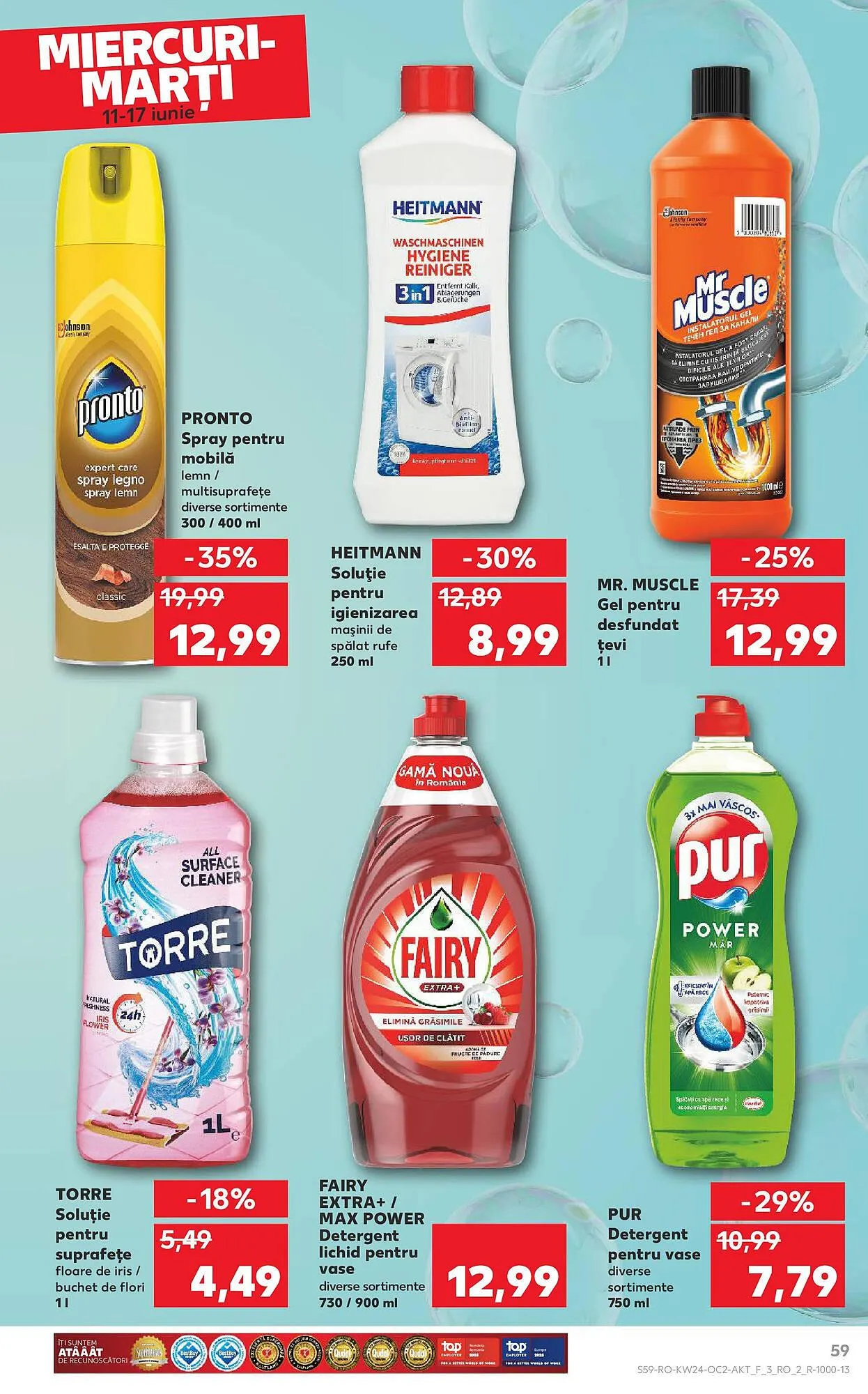 Catalog Catalog Kaufland de la 11 iunie până la 17 iunie 2025 - Revista Pagina 59