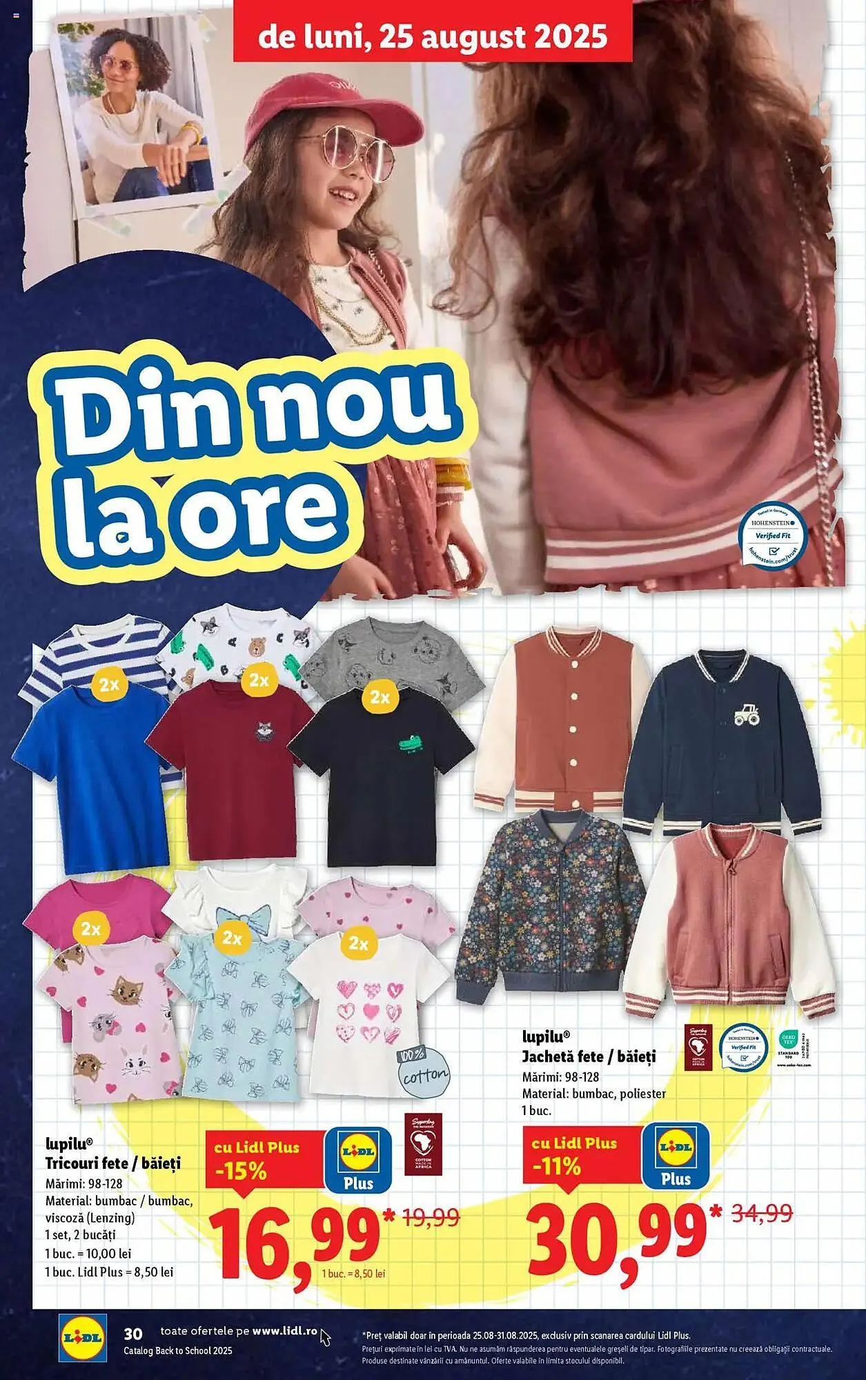 Catalog Catalog Lidl de la 11 august până la 31 august 2025 - Revista Pagina 30