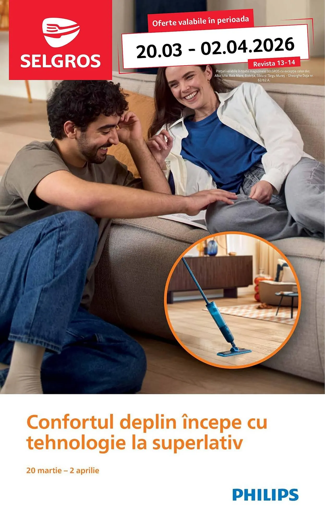 Catalog Catalog Selgros de la 20 martie până la 2 aprilie 2026 - Revista Pagina 1