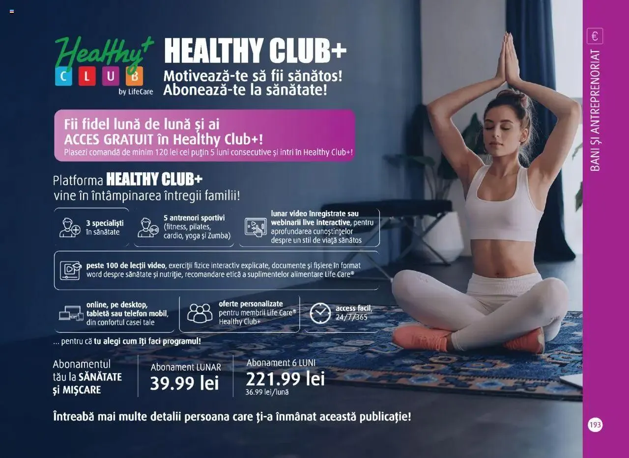 Catalog Life Care catalog - Octombrie/Martie de la 1 octombrie până la 31 martie 2025 - Revista Pagina 195