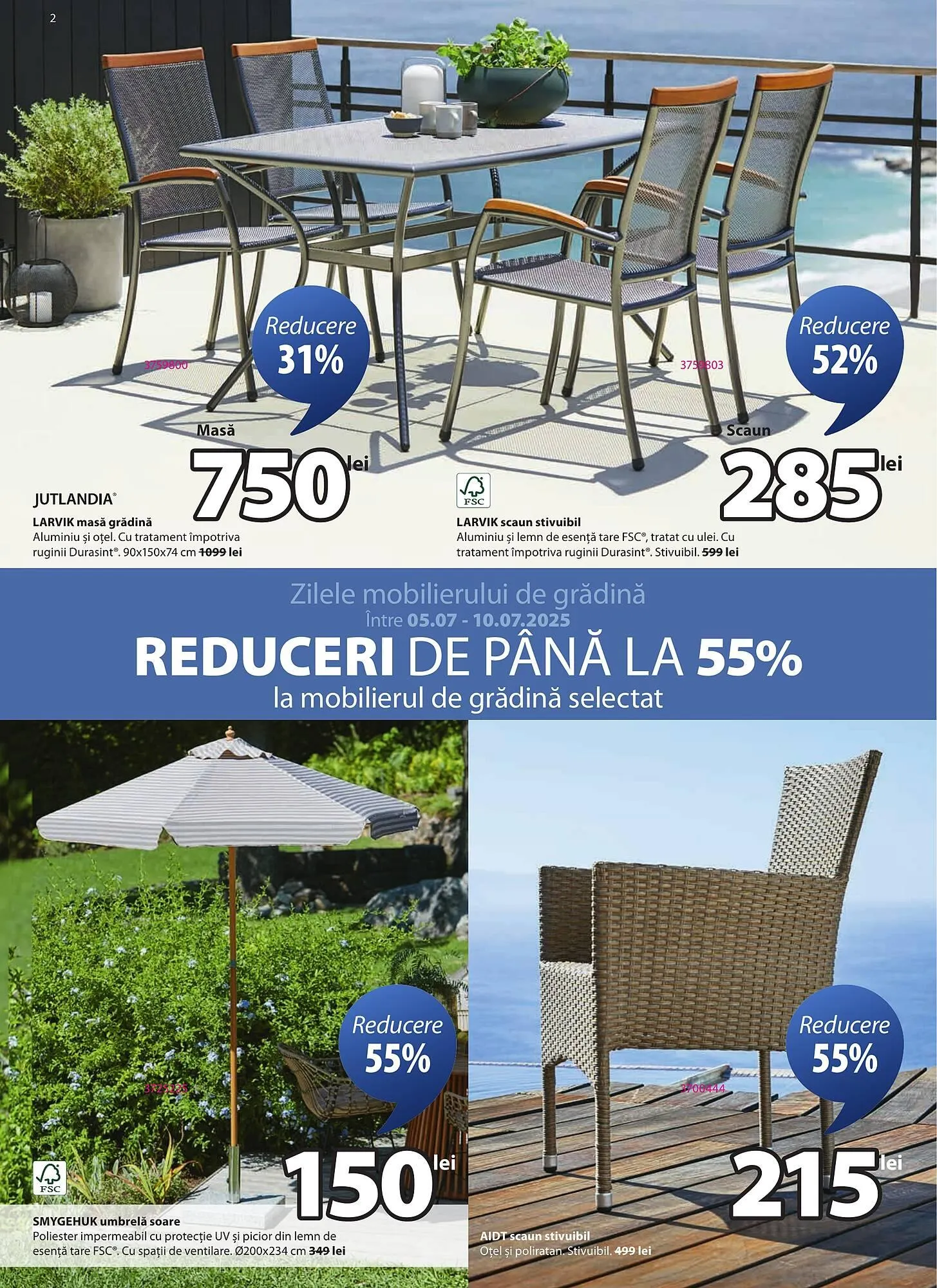Catalog Catalog JYSK de la 5 iulie până la 27 iulie 2025 - Revista Pagina 2