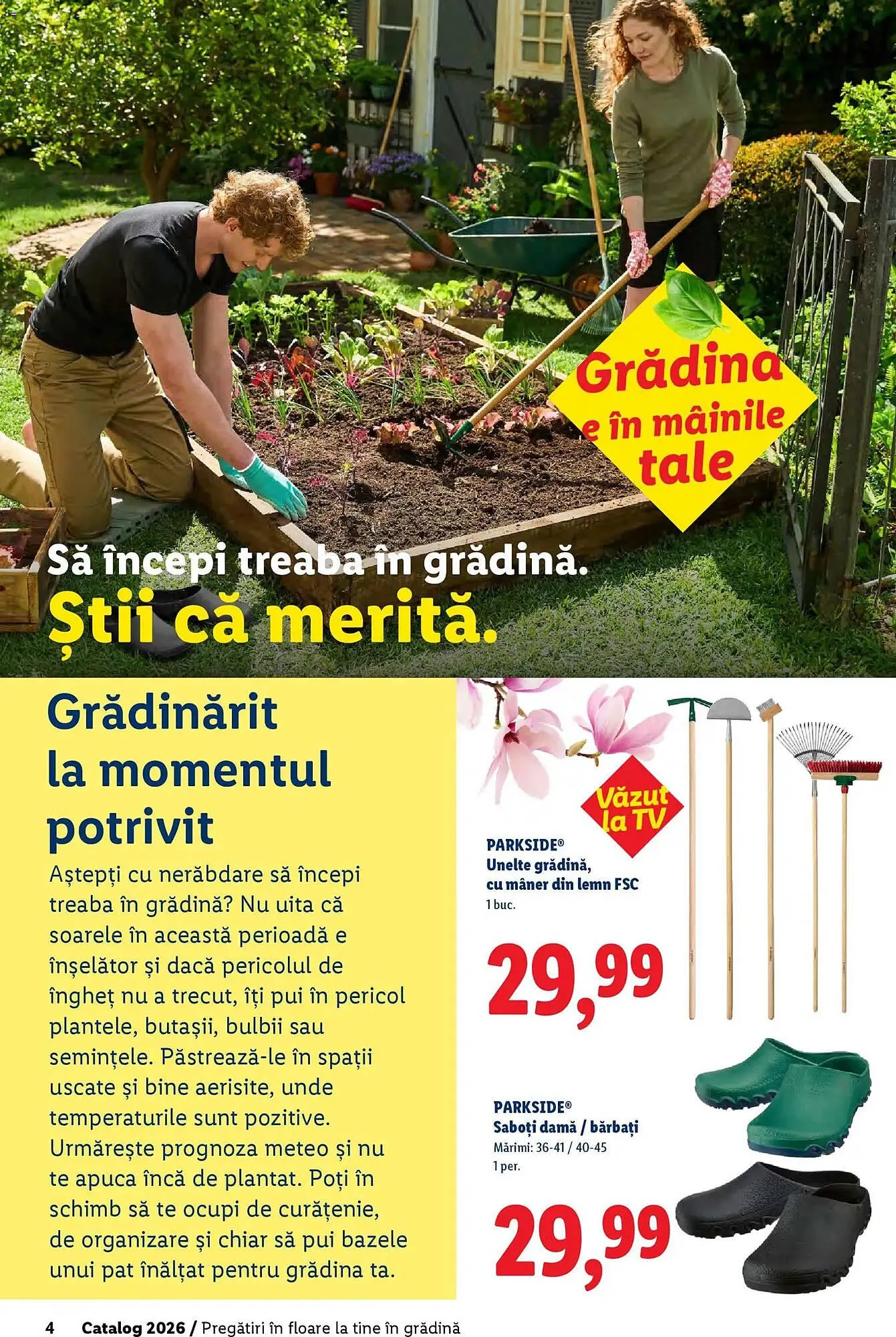 Catalog Catalog Lidl de la 18 februarie până la 5 aprilie 2026 - Revista Pagina 4