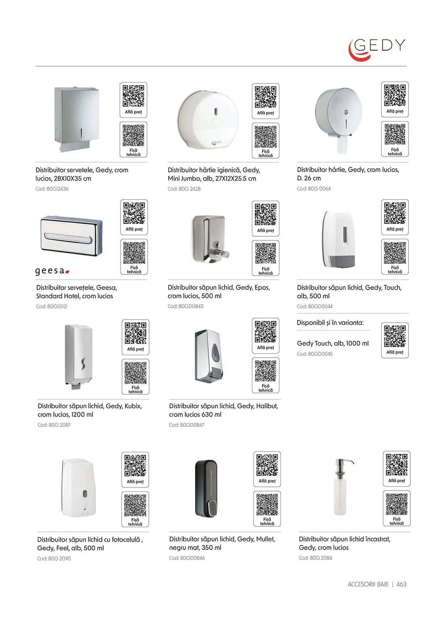 Catalog Catalog Romstal de la 1 aprilie până la 31 decembrie 2026 - Revista Pagina 463