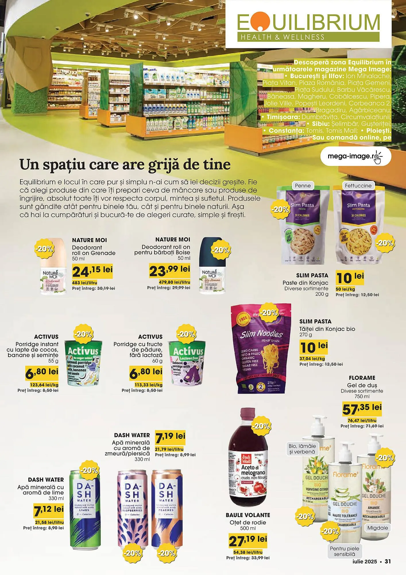 Catalog Catalog Mega Image de la 1 iulie până la 31 iulie 2025 - Revista Pagina 31