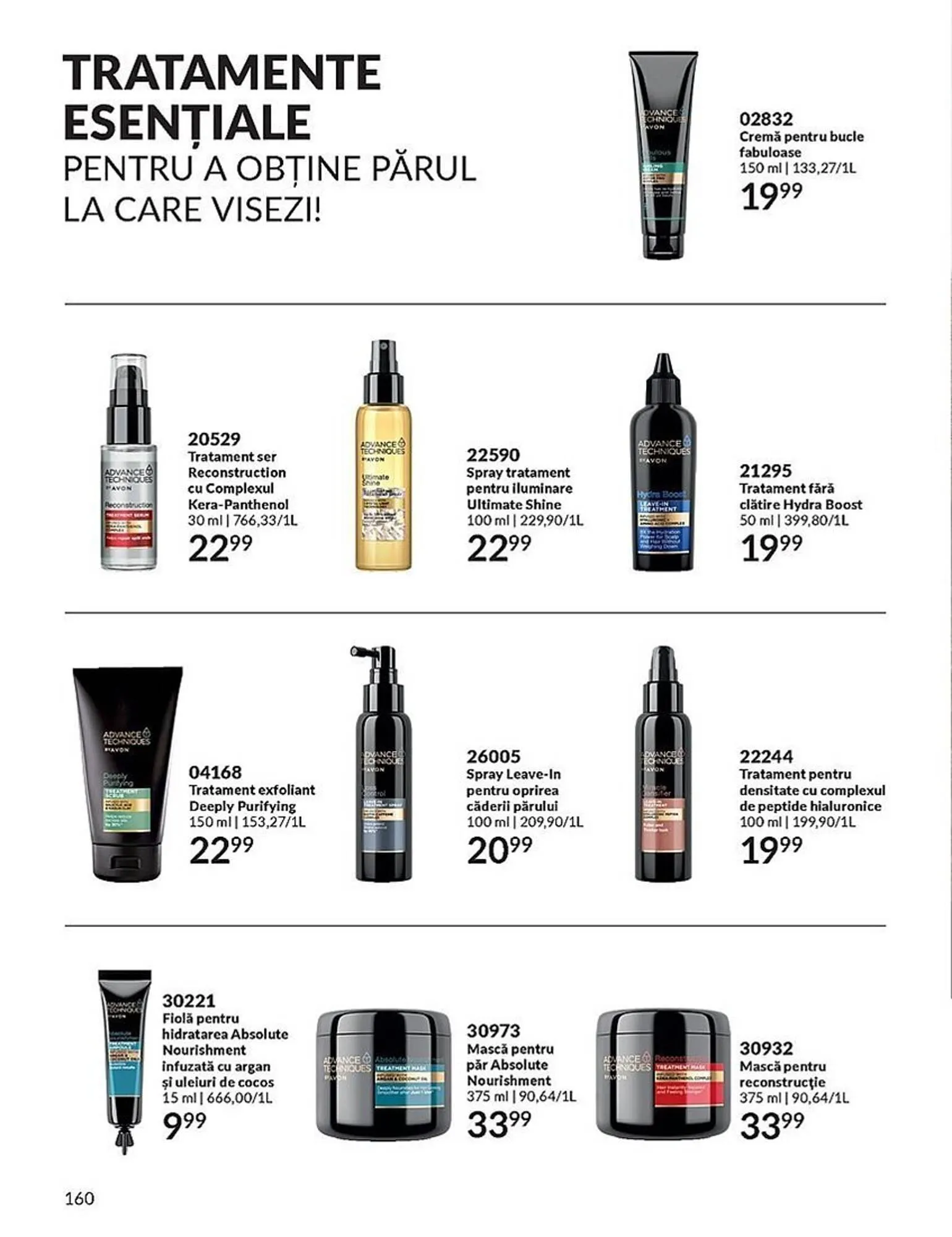 Catalog Avon catalog de la 1 septembrie până la 30 septembrie 2023 - Revista Pagina 160