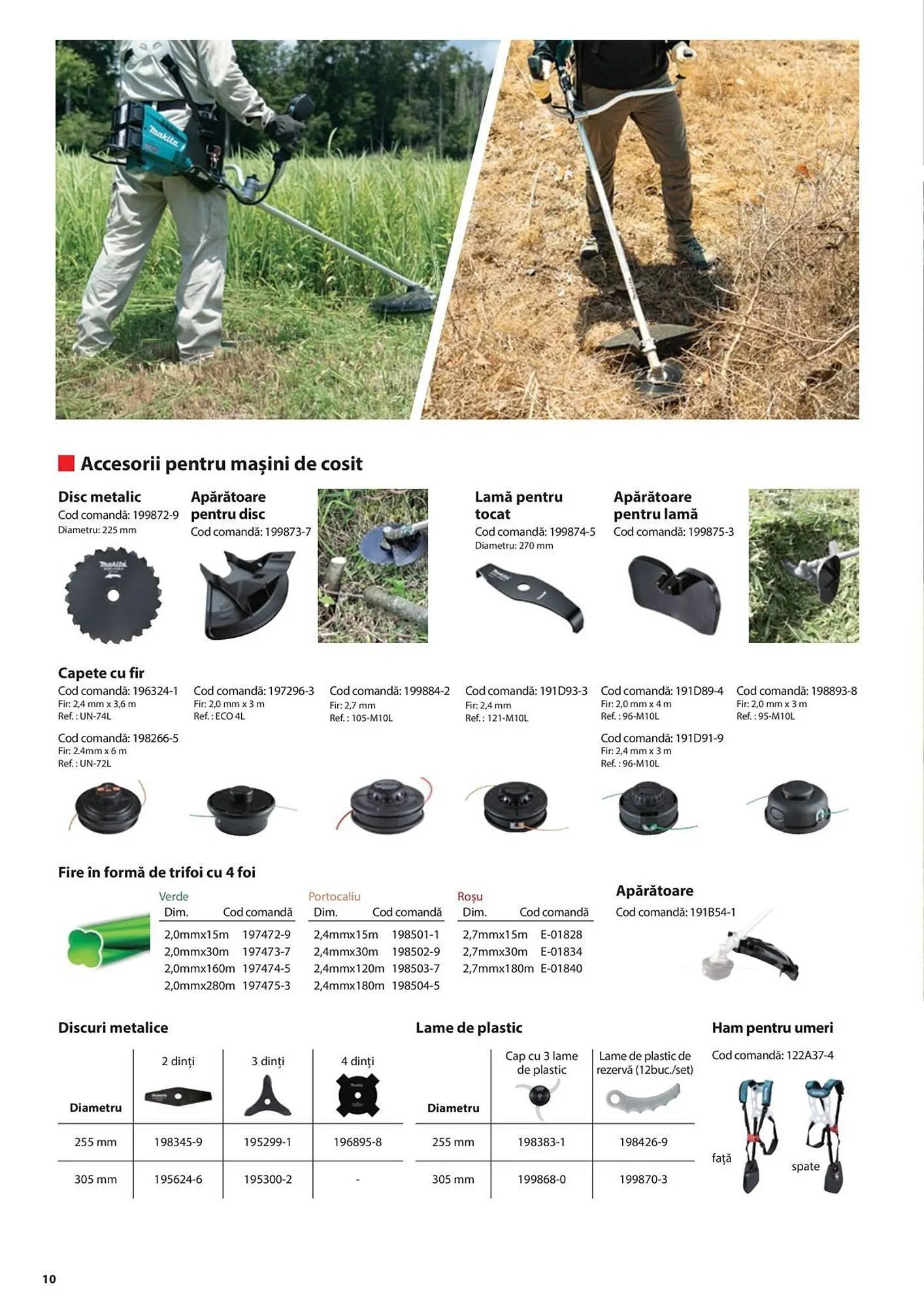 Catalog Сatalog Makita de la 19 iunie până la 31 decembrie 2024 - Revista Pagina 10