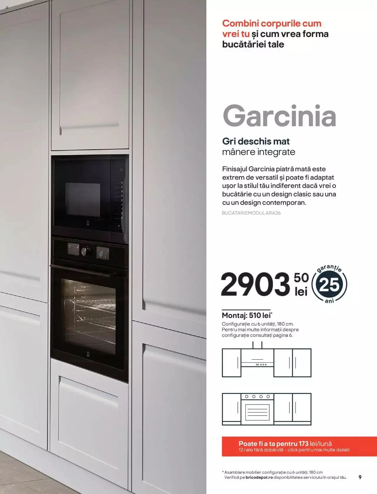 Catalog Brico Depot catalog - Bucătării modulare de la 1 ianuarie până la 31 decembrie 2023 - Revista Pagina 9