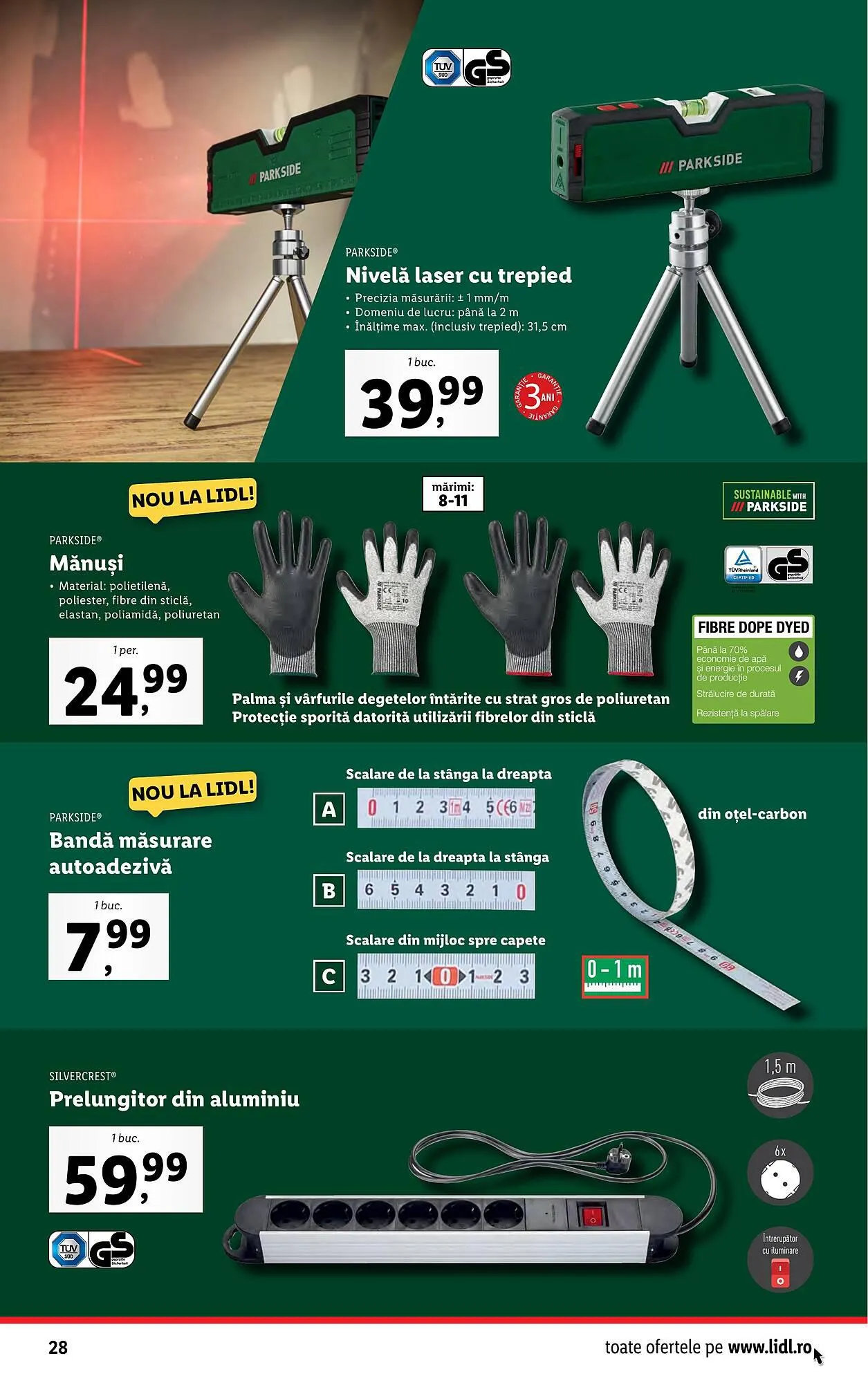 Catalog Lidl catalog de la 18 septembrie până la 24 septembrie 2023 - Revista Pagina 28