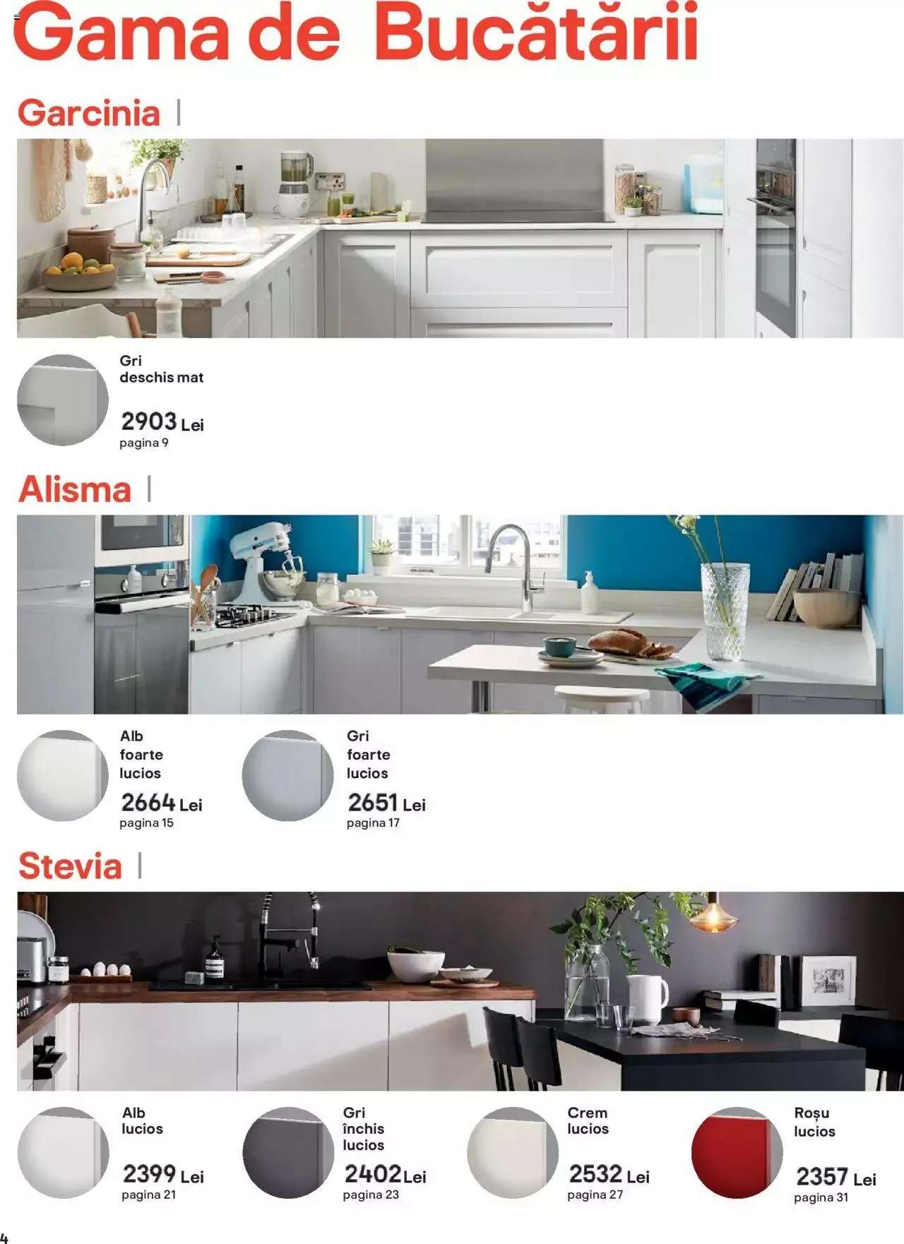 Catalog Brico Depot catalog - Bucătării modulare de la 1 ianuarie până la 31 decembrie 2023 - Revista Pagina 4