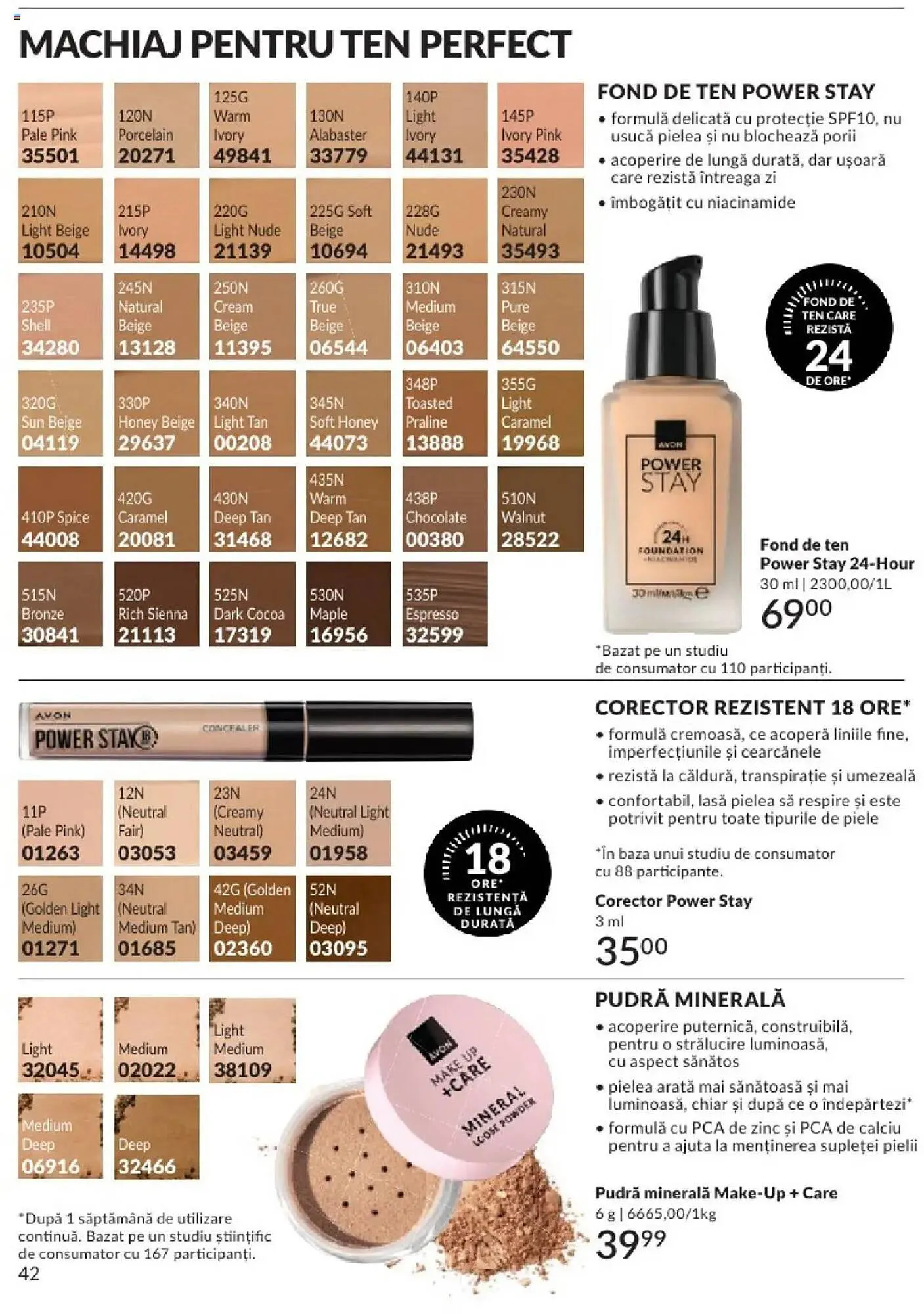 Catalog Catalog Avon de la 31 mai până la 30 iunie 2025 - Revista Pagina 42