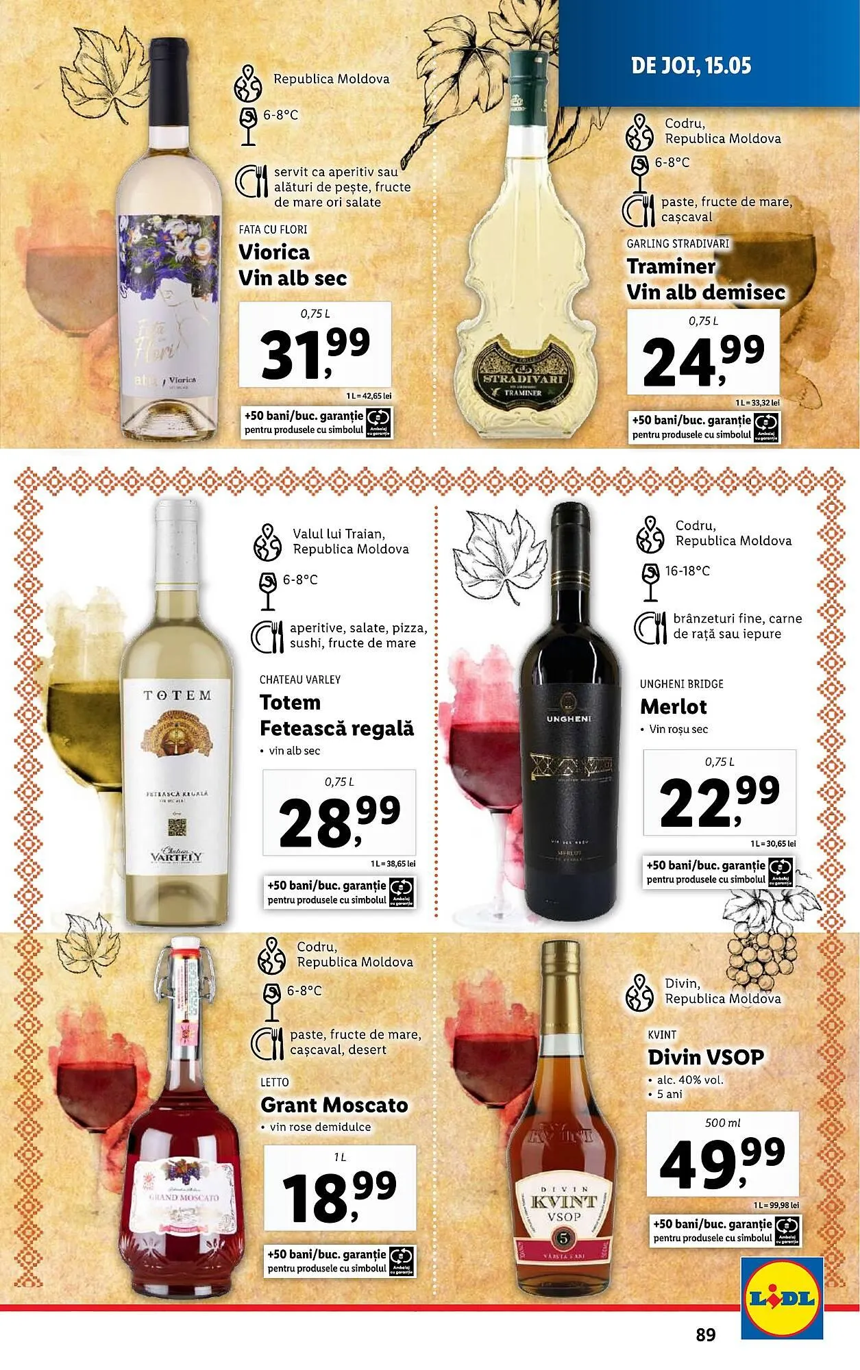 Catalog Catalog Lidl de la 12 mai până la 18 mai 2025 - Revista Pagina 89