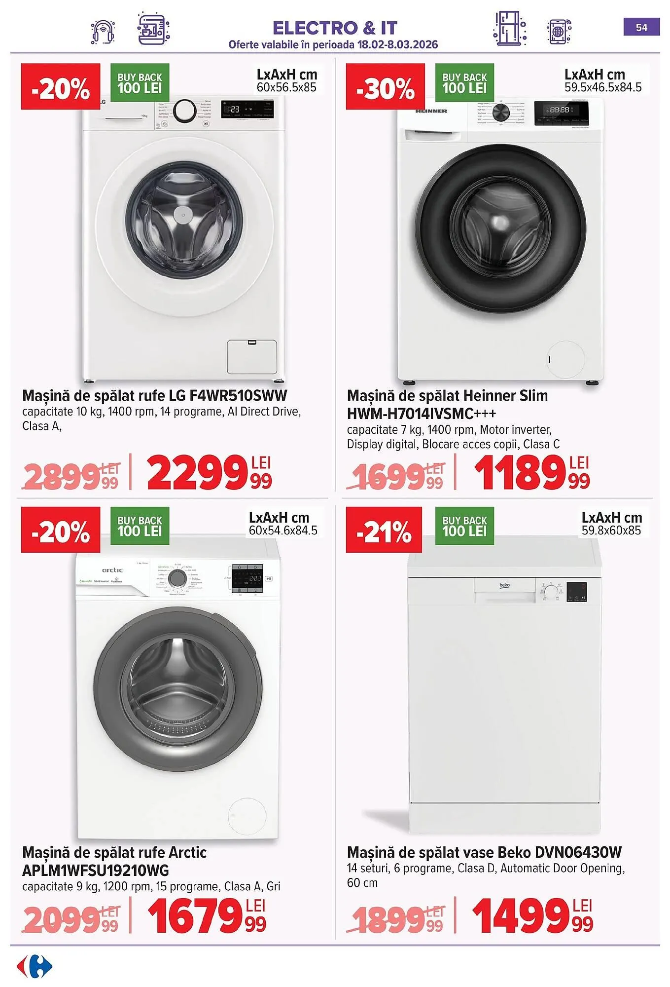 Catalog Catalog Carrefour de la 25 februarie până la 8 martie 2026 - Revista Pagina 57