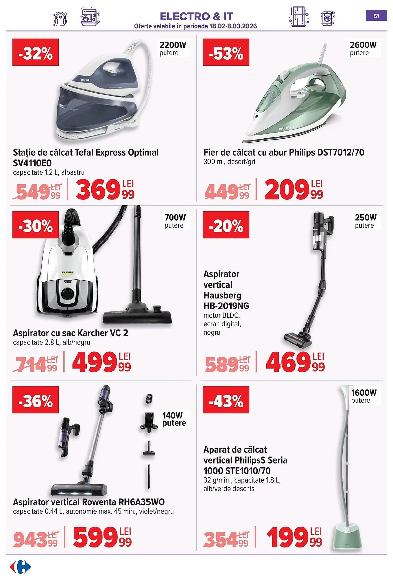 Catalog Catalog Carrefour de la 18 februarie până la 24 februarie 2026 - Revista Pagina 53