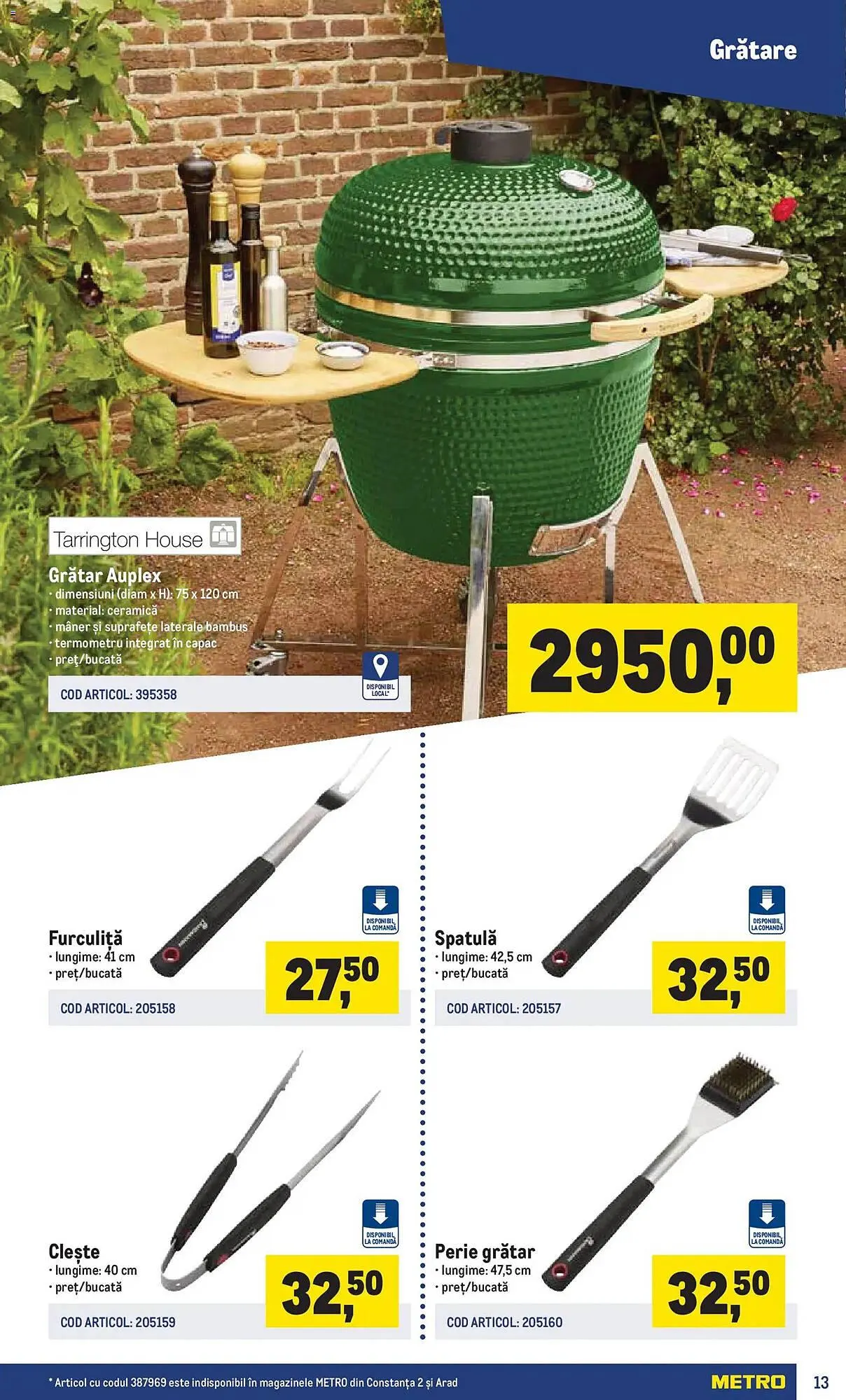 Catalog Catalog Metro de la 15 martie până la 30 iunie 2026 - Revista Pagina 13