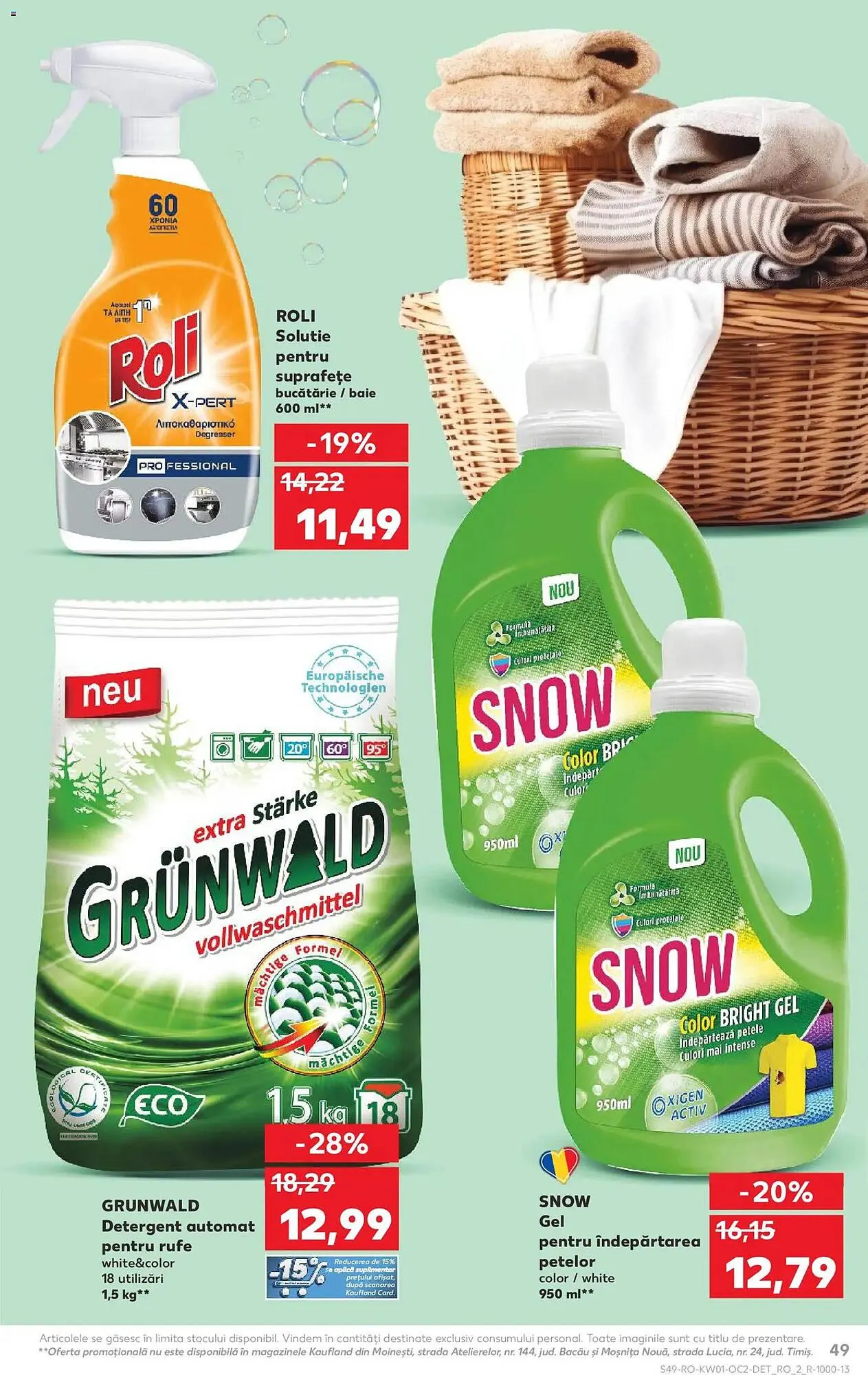 Catalog Catalog Kaufland de la 31 decembrie până la 6 ianuarie 2026 - Revista Pagina 49