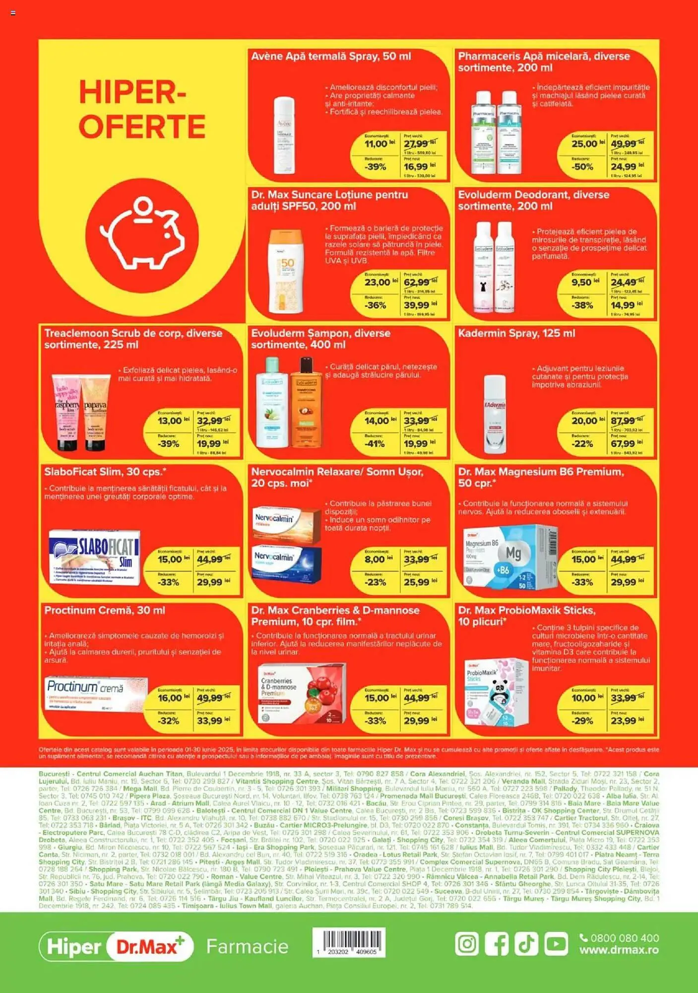 Catalog Catalog Dr.Max de la 1 iunie până la 30 iunie 2025 - Revista Pagina 8