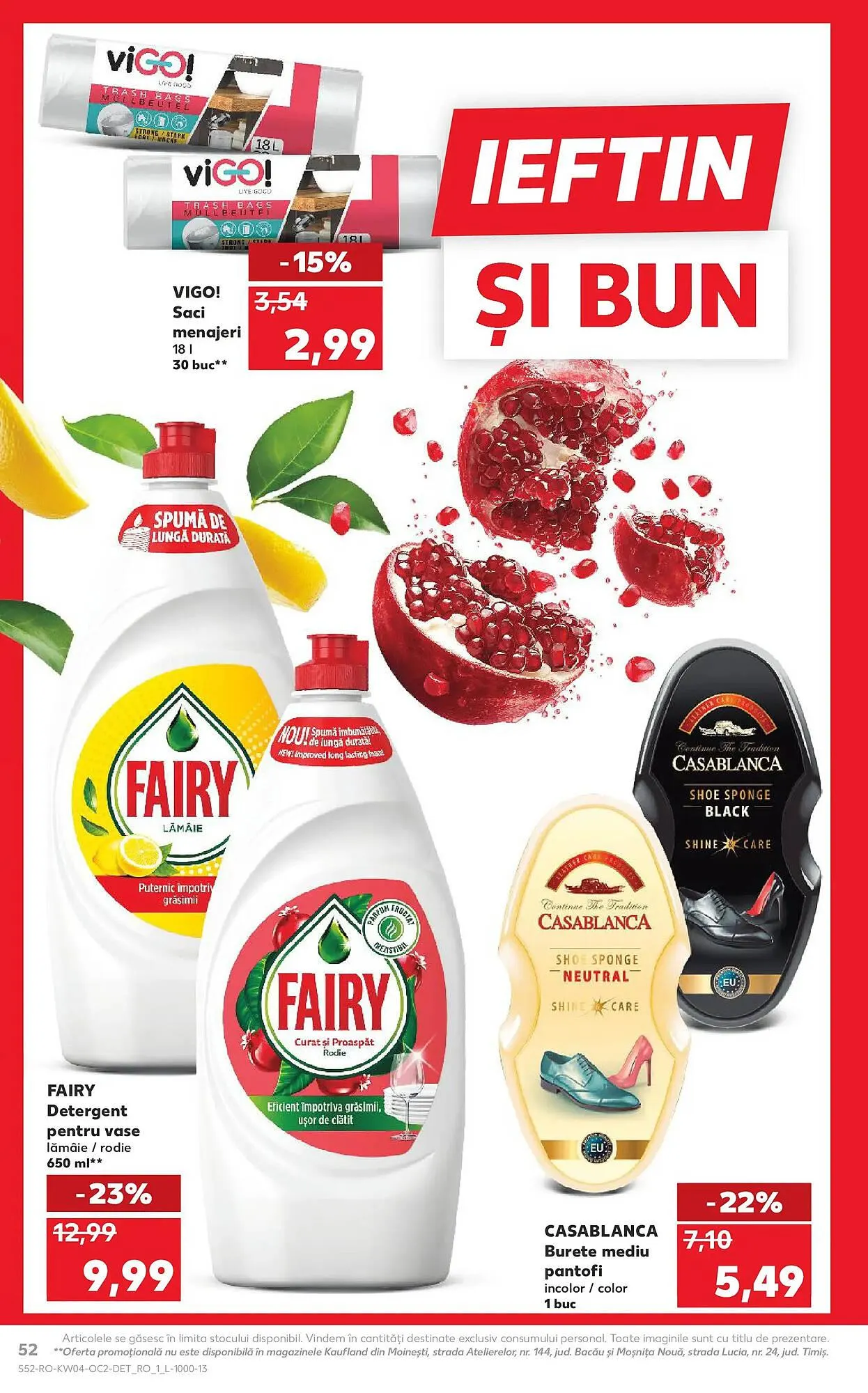 Catalog Catalog Kaufland de la 21 ianuarie până la 27 ianuarie 2026 - Revista Pagina 52
