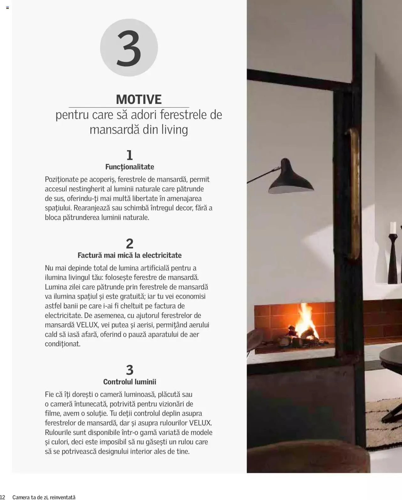 Catalog Velux catalog - Camera ta de zi reinventată de la 27 decembrie până la 31 decembrie 2024 - Revista Pagina 12