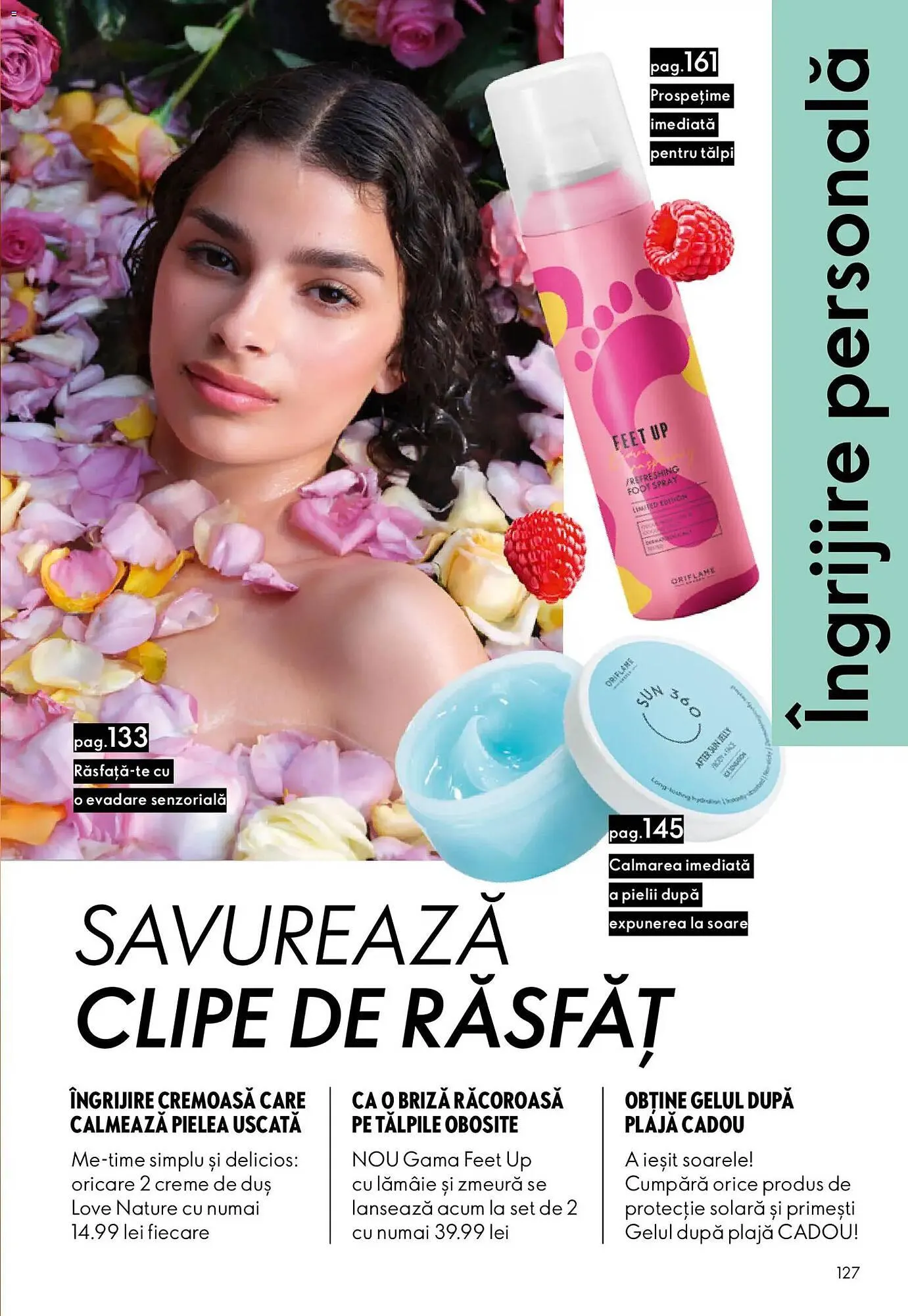 Catalog Catalog Oriflame de la 6 mai până la 26 mai 2026 - Revista Pagina 127