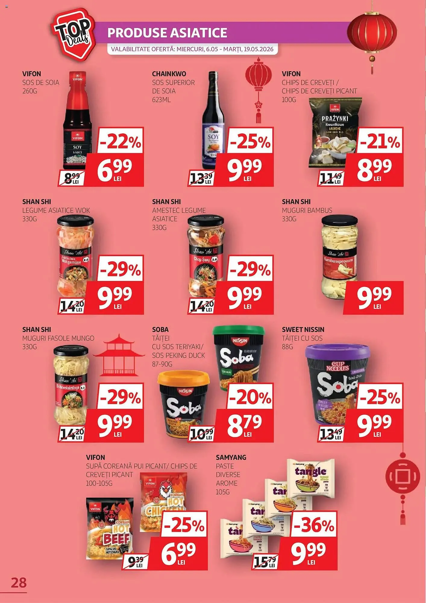 Catalog Catalog Auchan de la 6 mai până la 19 mai 2026 - Revista Pagina 28