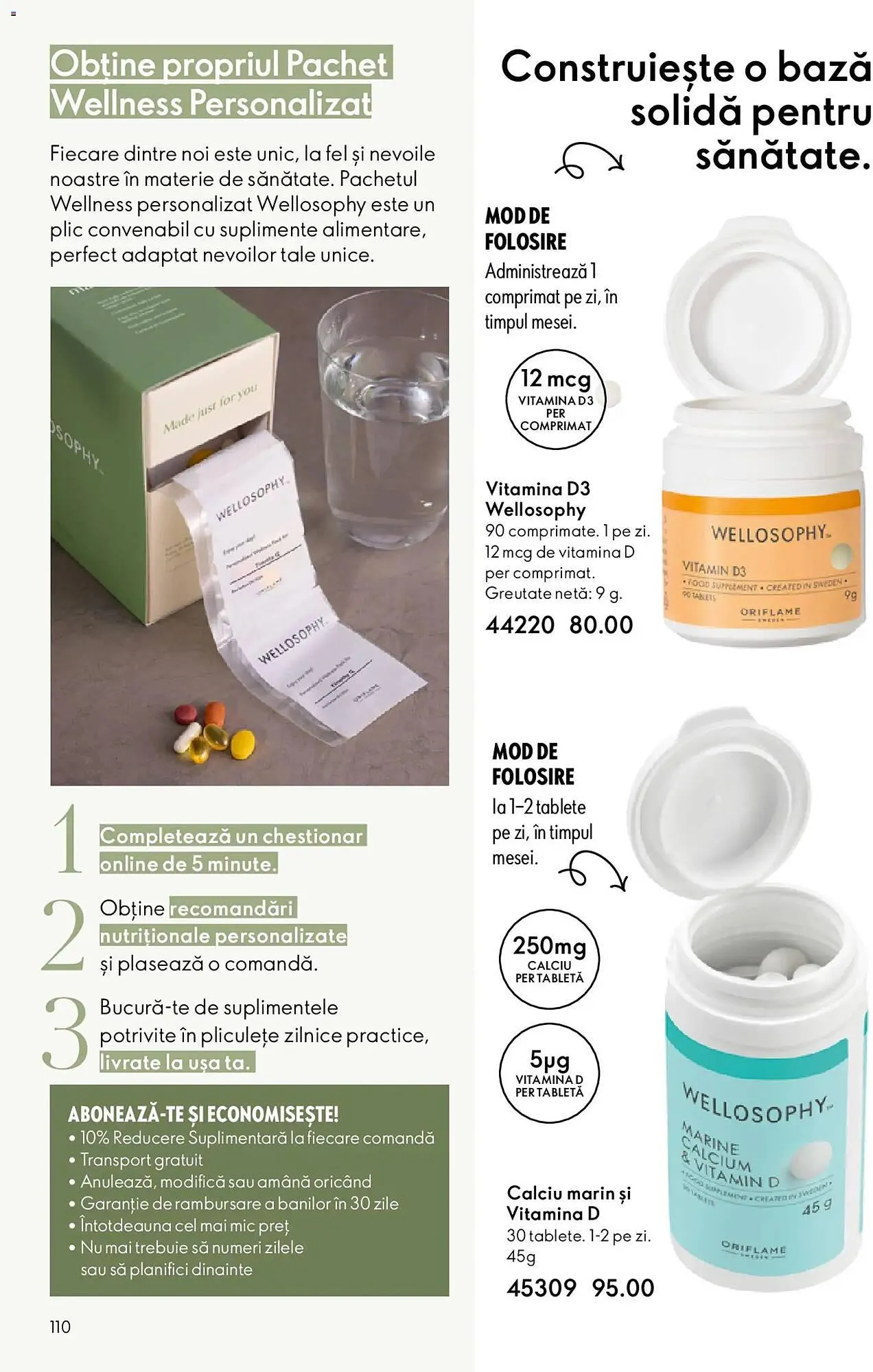 Catalog Catalog Oriflame de la 14 aprilie până la 5 mai 2026 - Revista Pagina 110