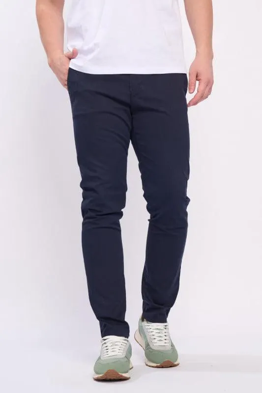 Manche Paris - Pantaloni barbat chino de culoare uniforma