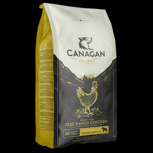 Hrana uscata pentru caini Canagan Grain Free Large Breed Pui 12kg