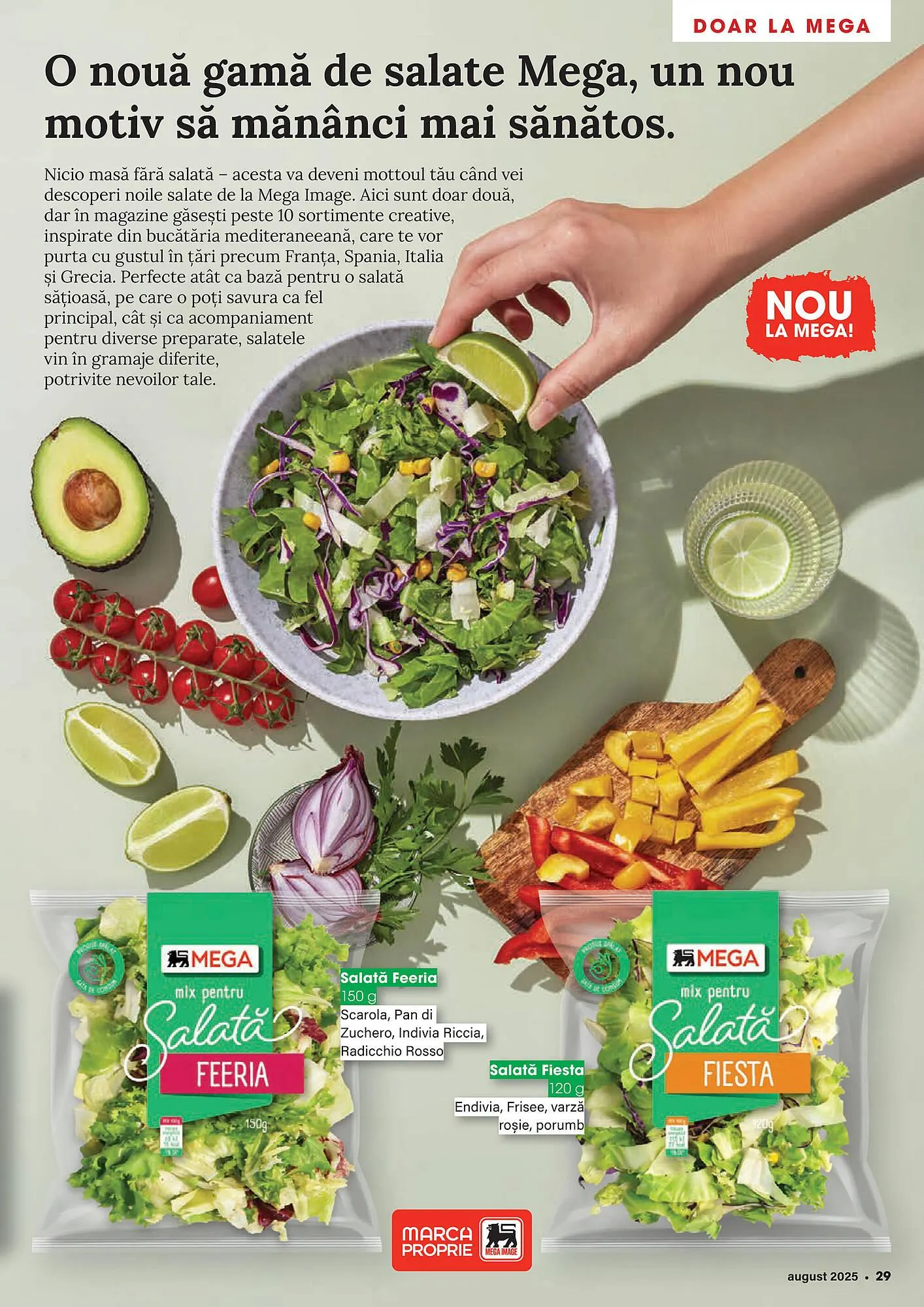 Catalog Catalog Mega Image de la 1 august până la 31 august 2025 - Revista Pagina 29