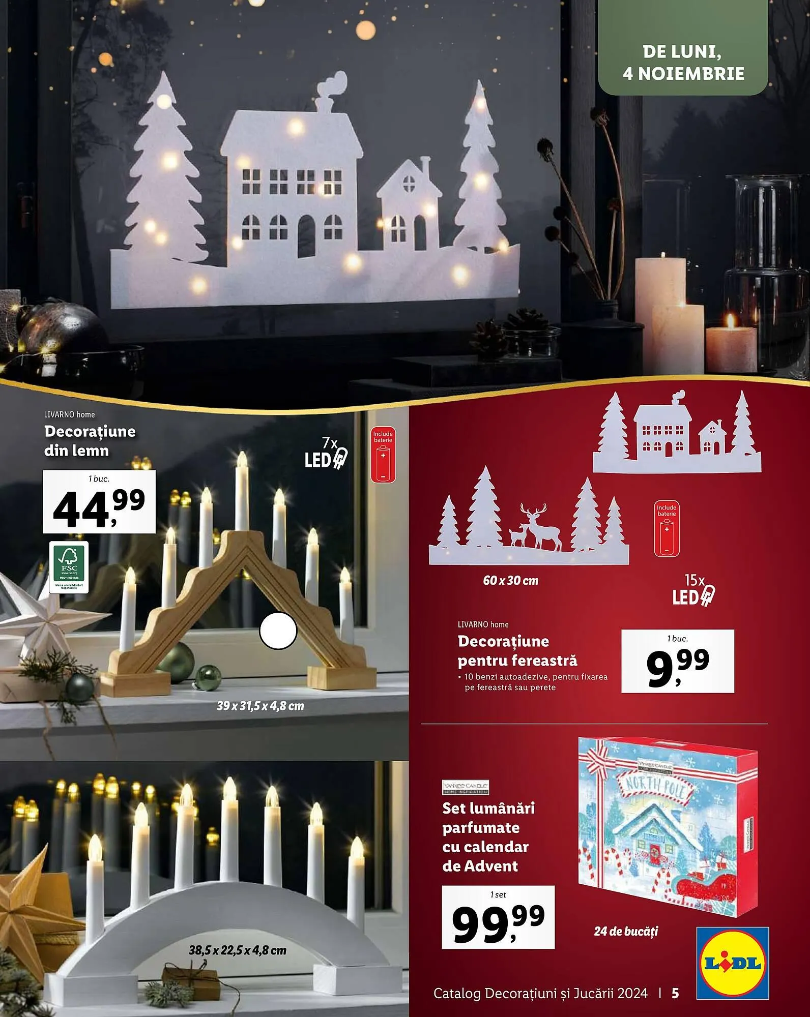 Catalog Catalog Lidl de la 4 noiembrie până la 24 decembrie 2024 - Revista Pagina 5