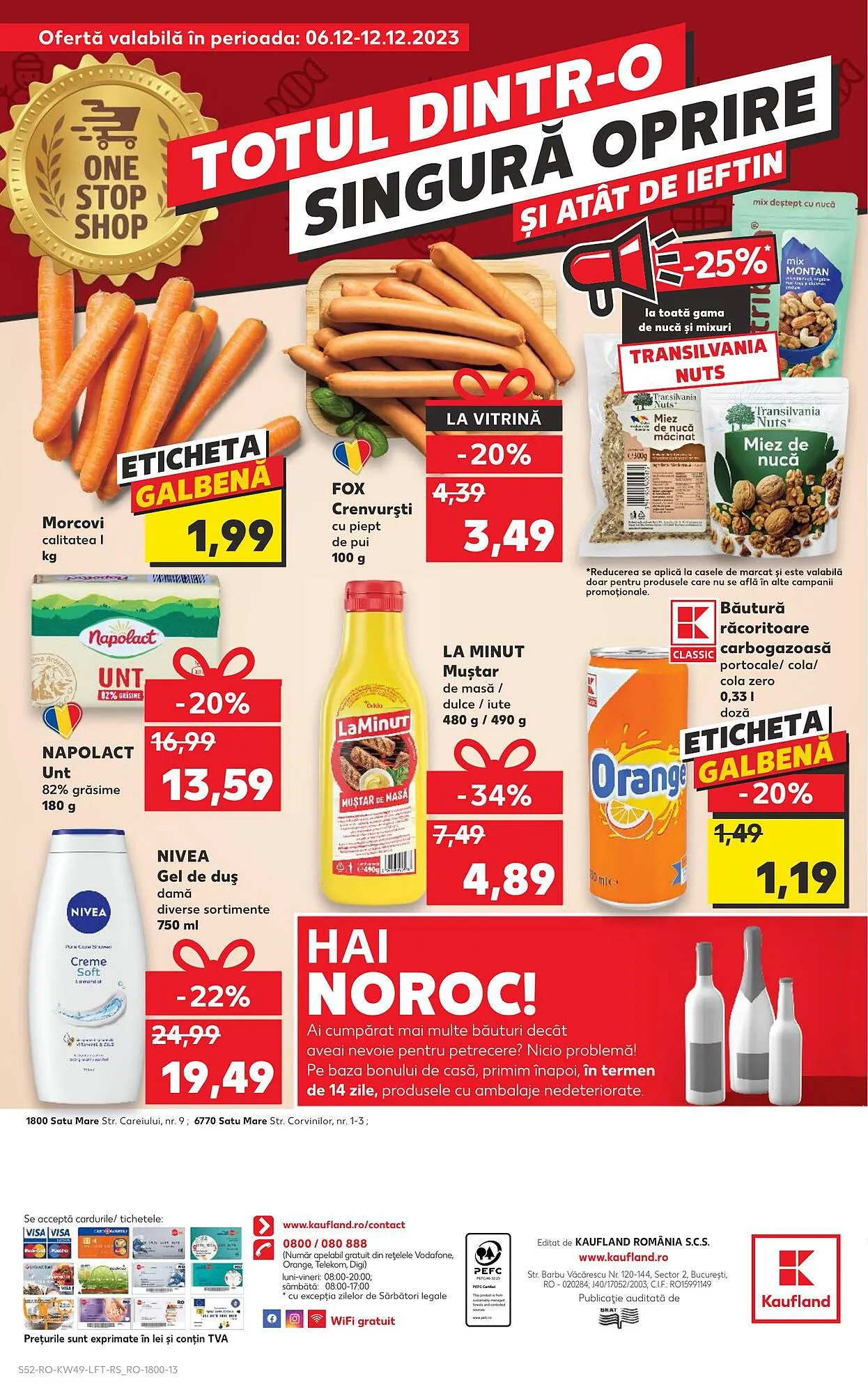 Catalog Kaufland catalog de la 6 decembrie până la 12 decembrie 2023 - Revista Pagina 52