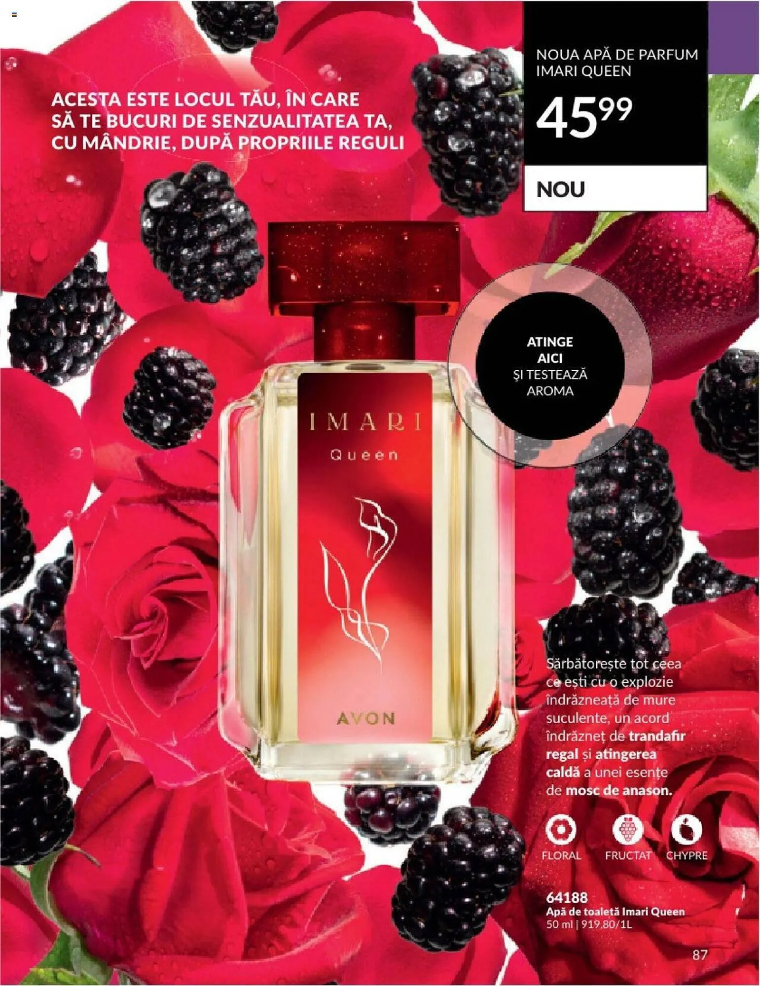 Catalog Avon catalog de la 1 octombrie până la 31 octombrie 2023 - Revista Pagina 89