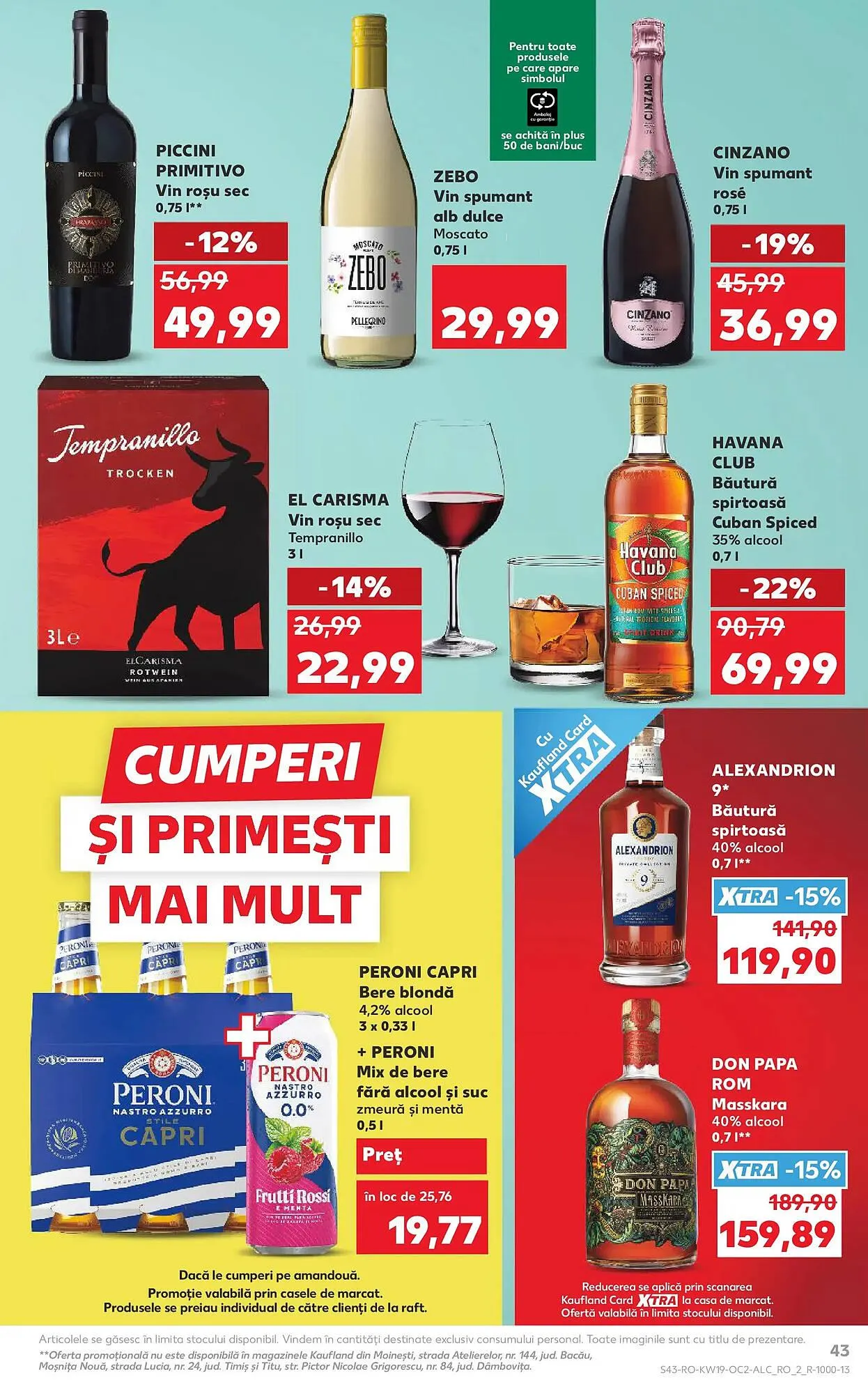 Catalog Catalog Kaufland de la 6 mai până la 12 mai 2026 - Revista Pagina 43