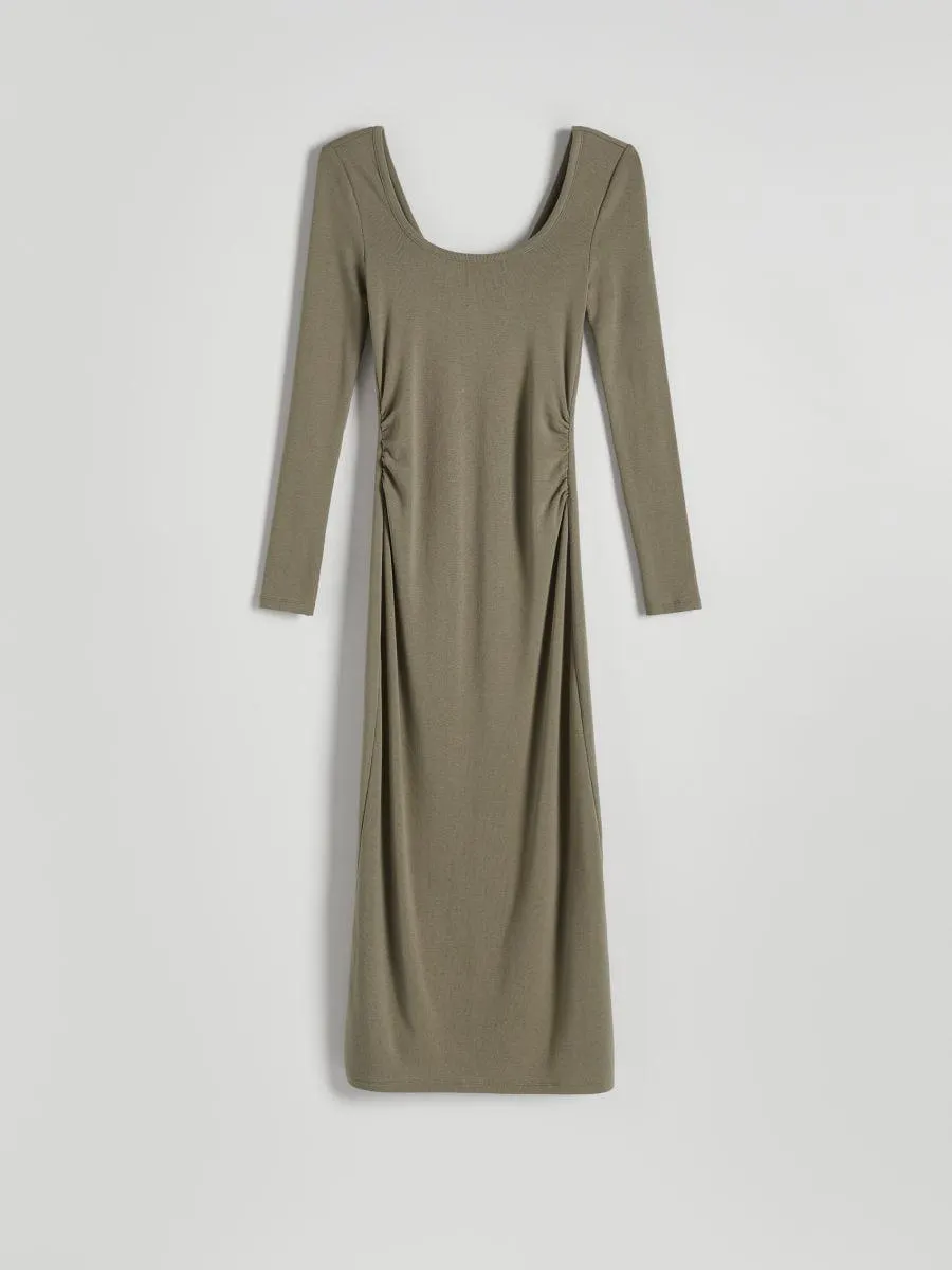 Rochie maxi din jerseu