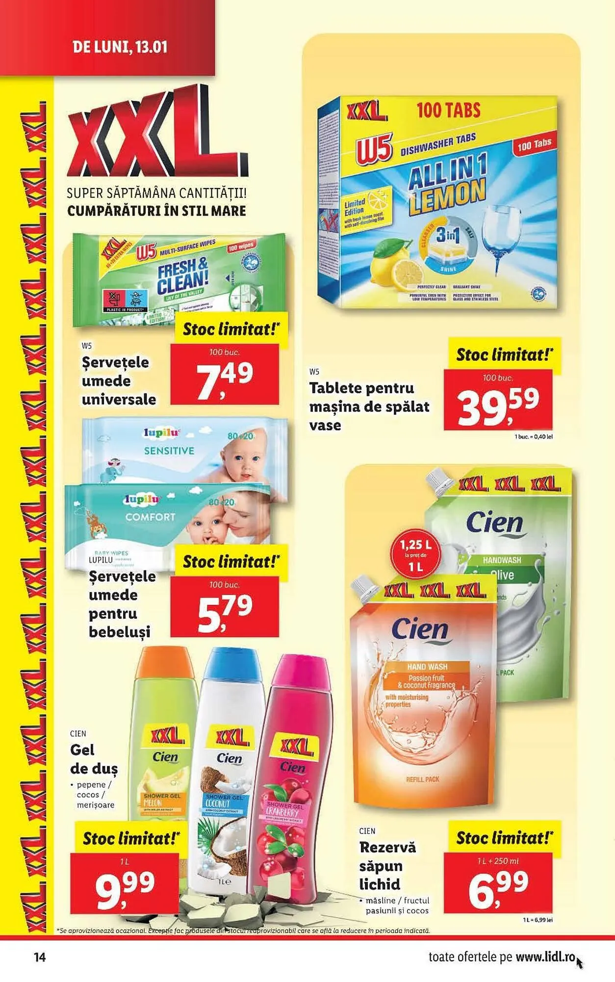 Catalog Catalog Lidl de la 13 ianuarie până la 19 ianuarie 2025 - Revista Pagina 14